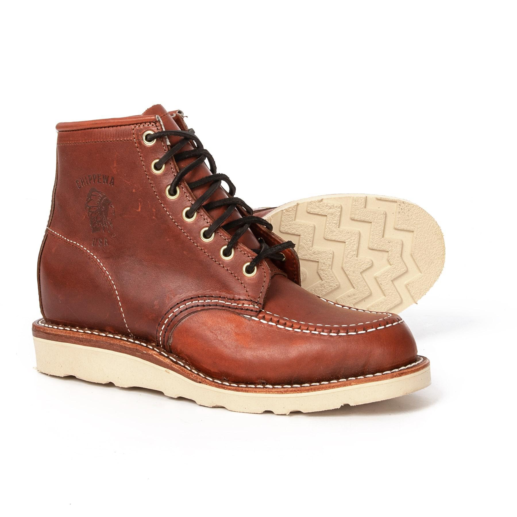 chippewa moc toe