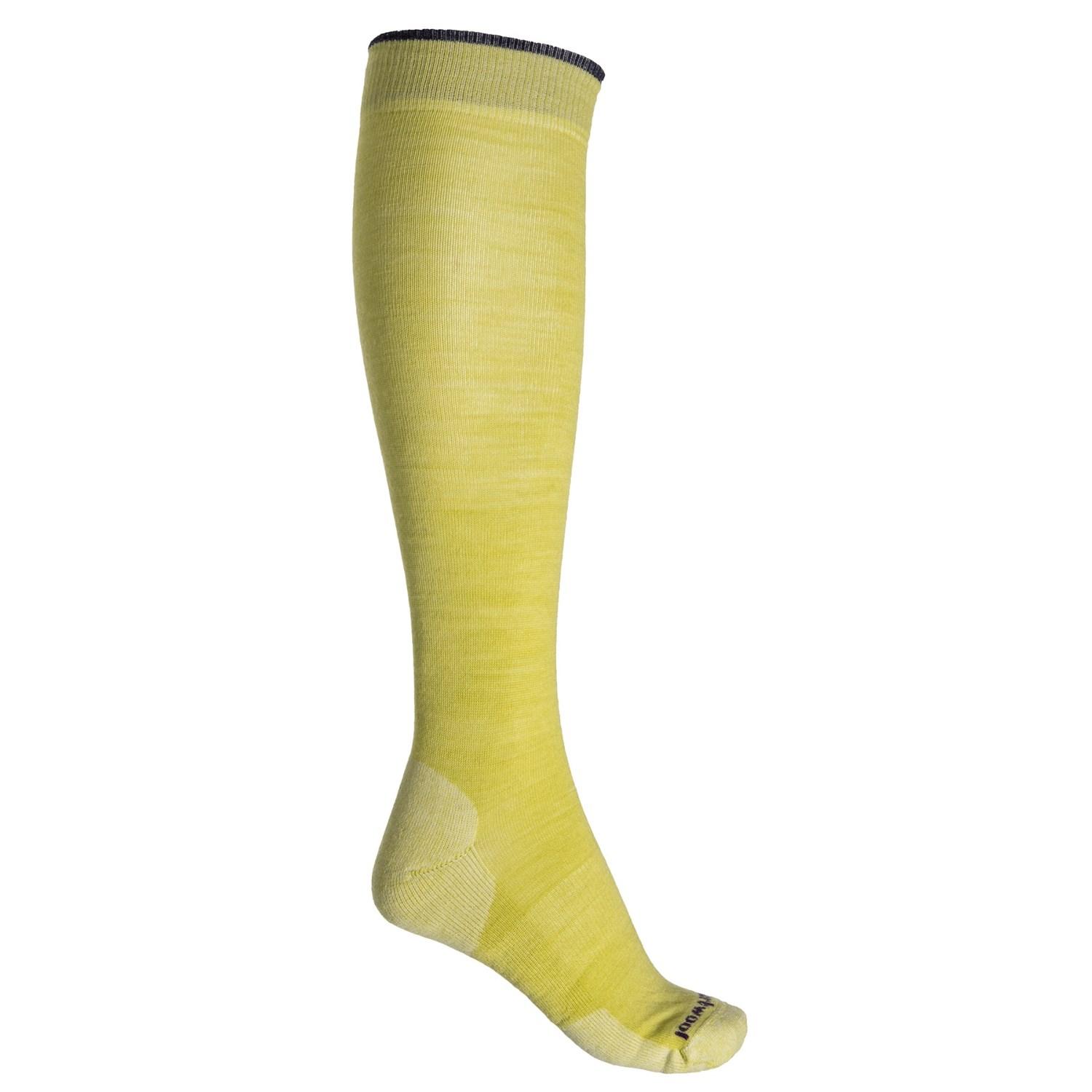 Smartwool Wool Basic Kneehigh Socks in Yellow Lyst