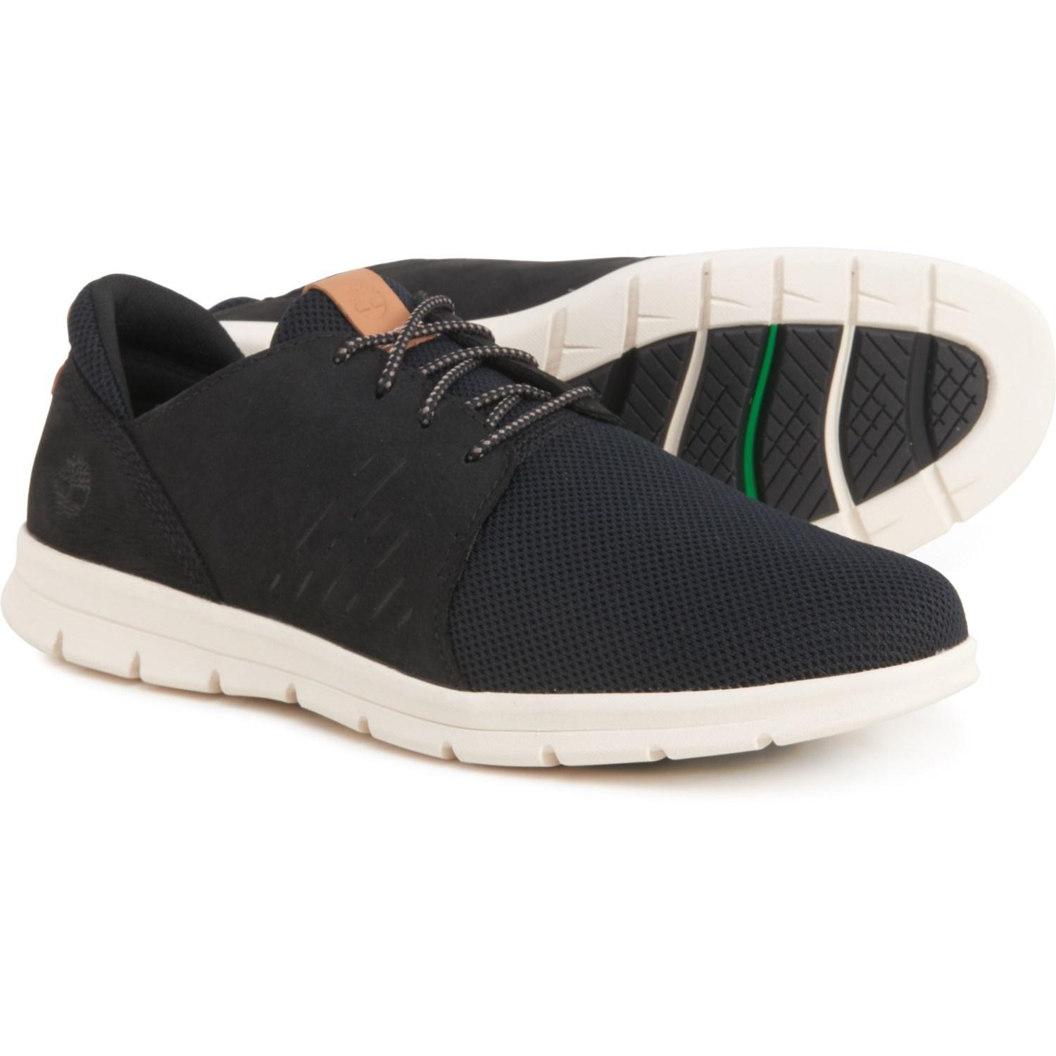 timberland black low