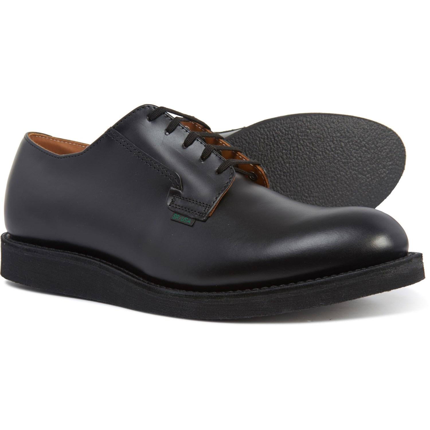Red Wing Leather 101 Postman Oxford Shoes in Black for Men - Lyst