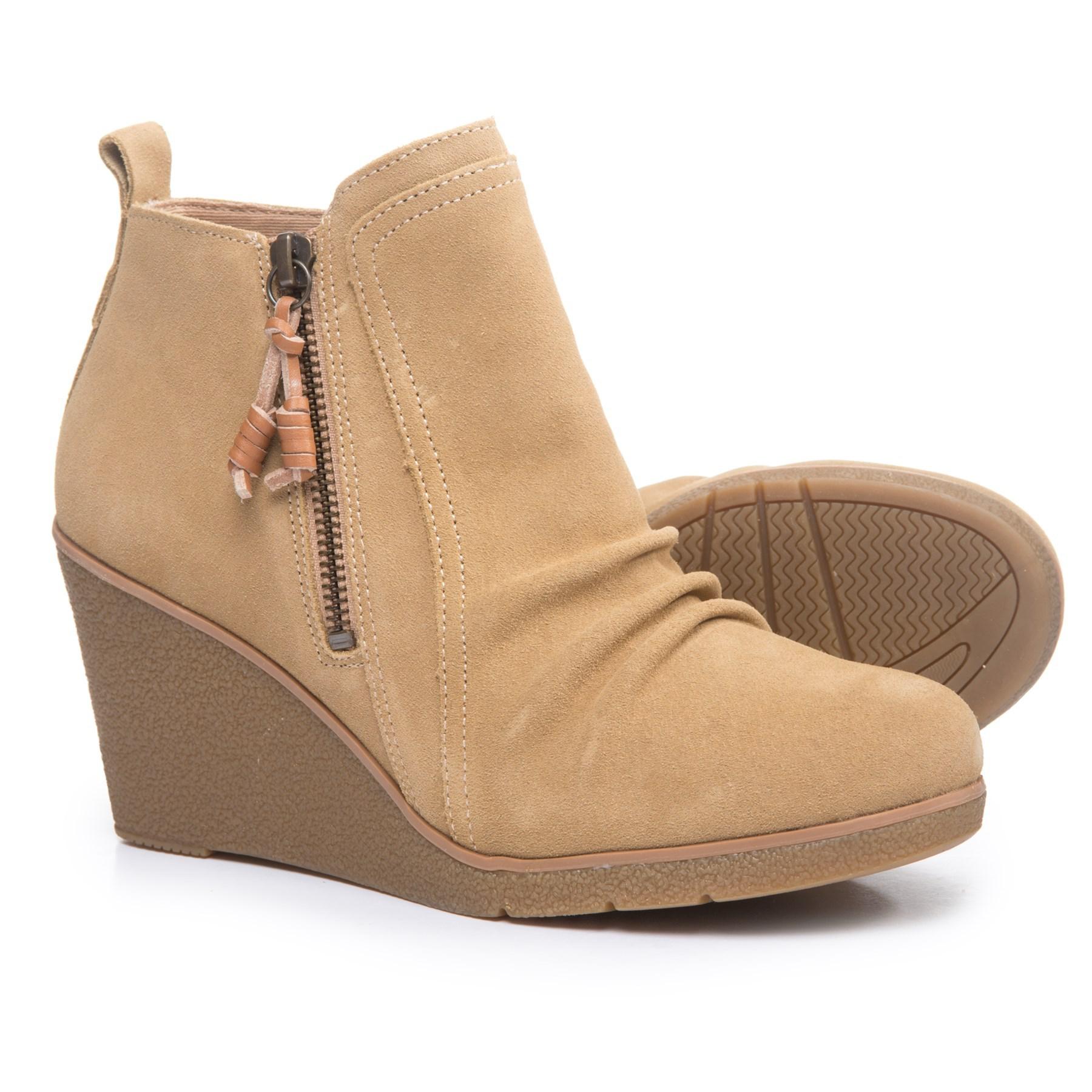 sperry boots wedge
