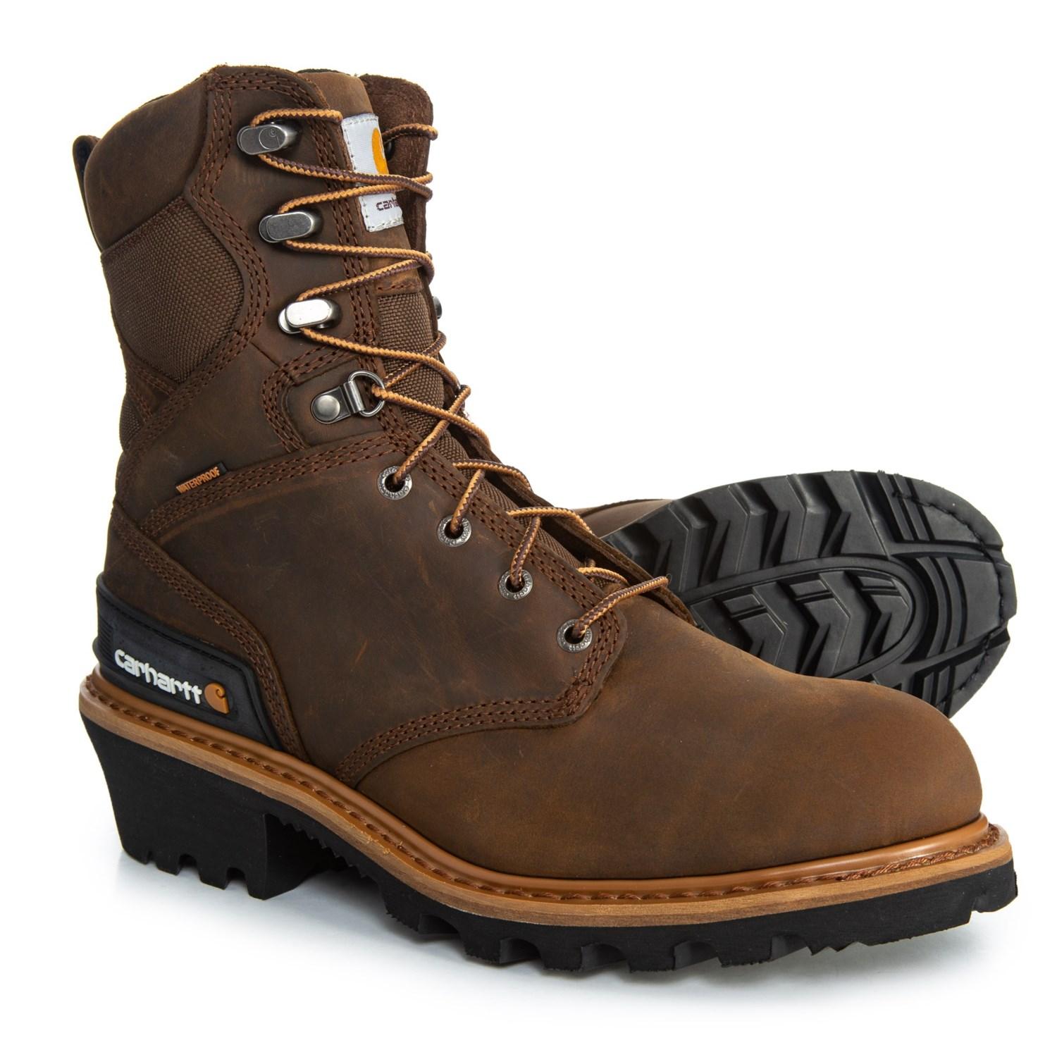 carhartt 8 inch logger boots