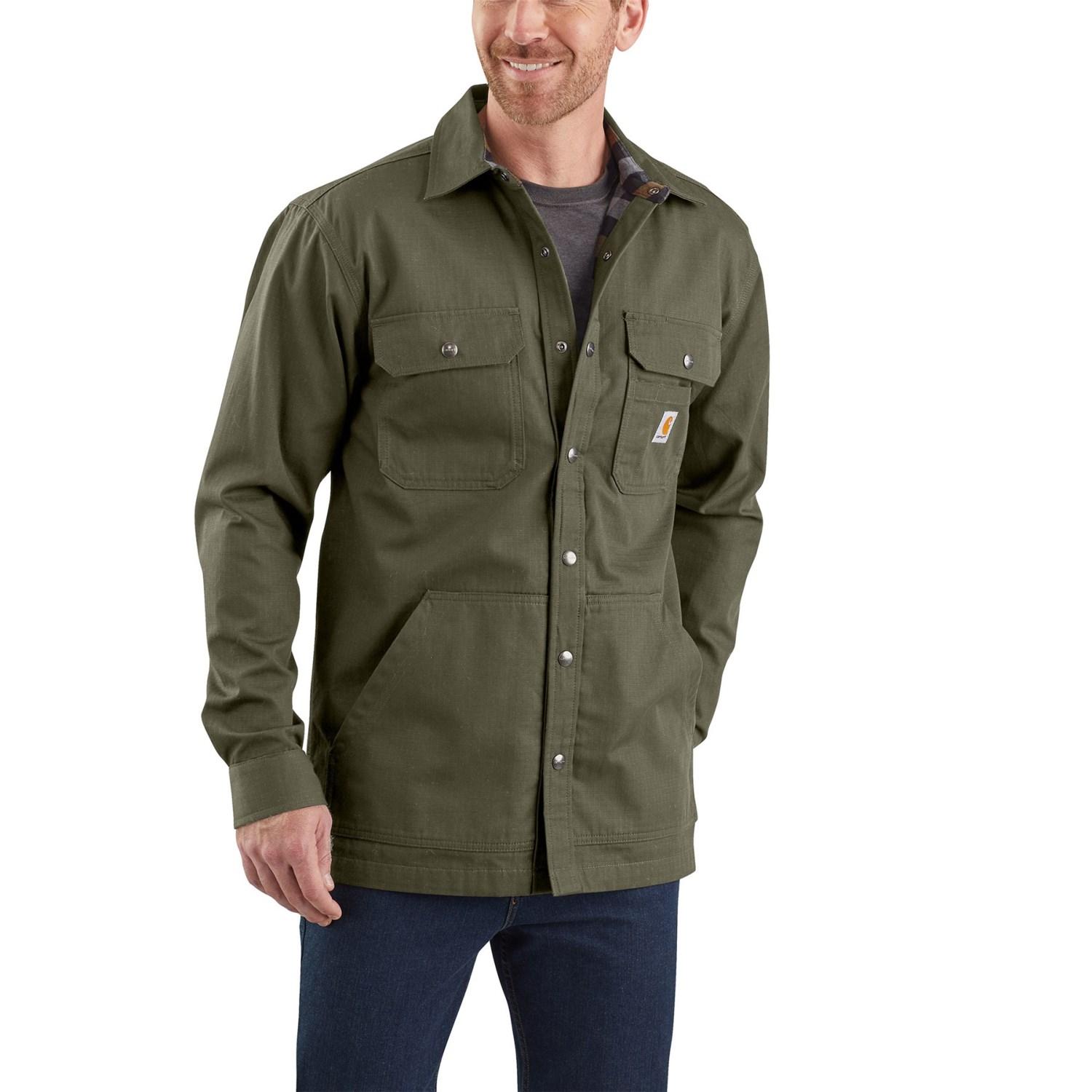 carhartt army green jacket