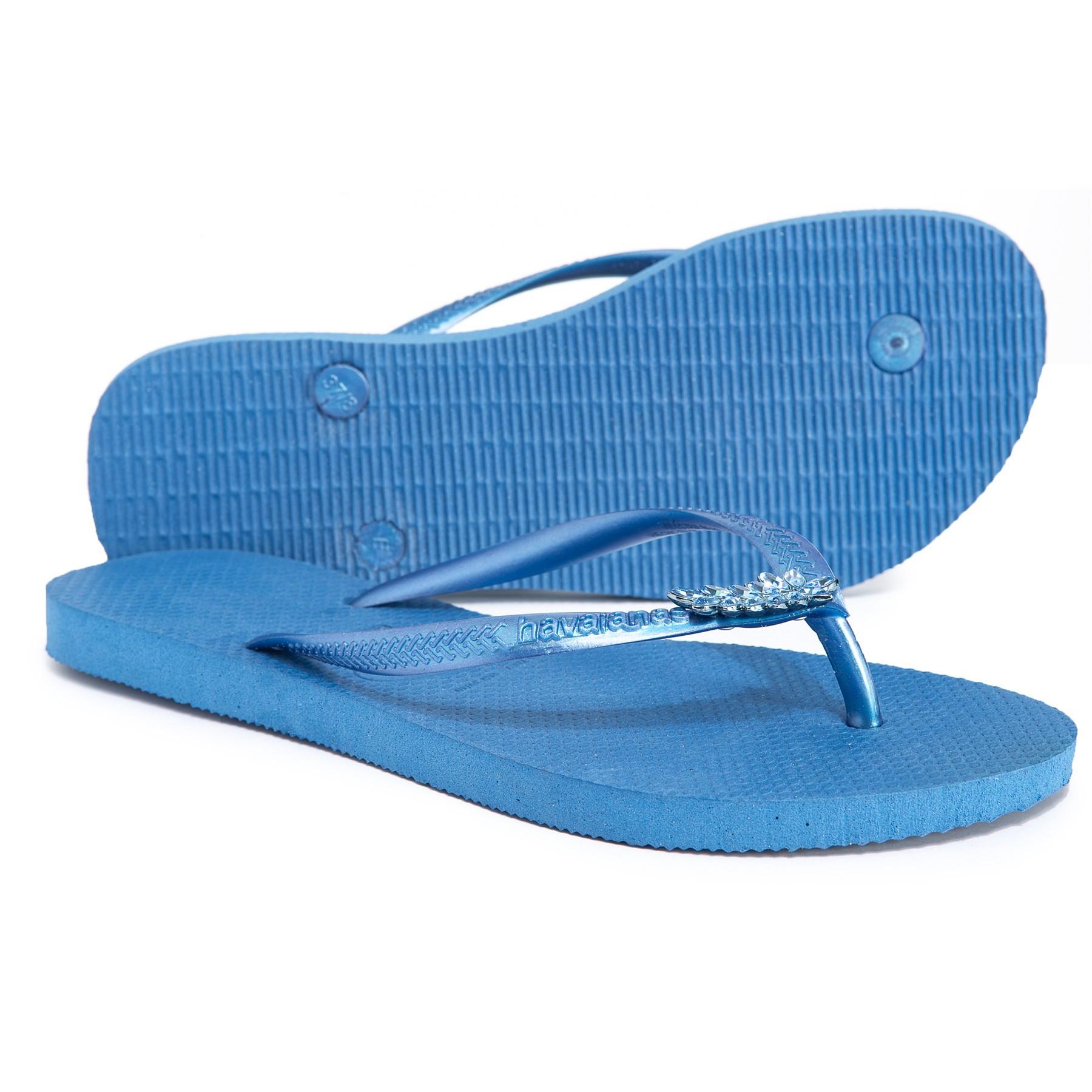 light blue havaianas