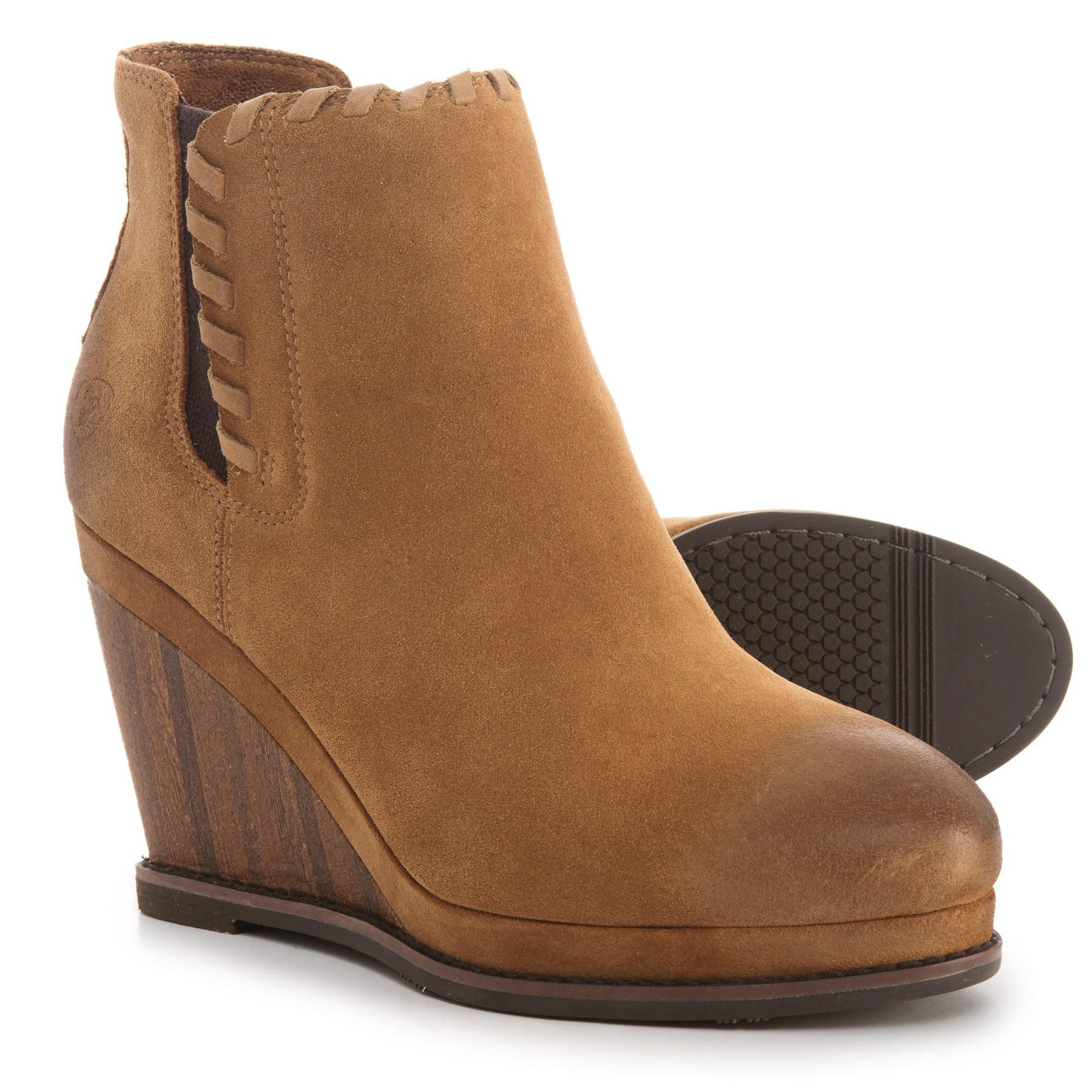 ariat belle wedge ankle boots