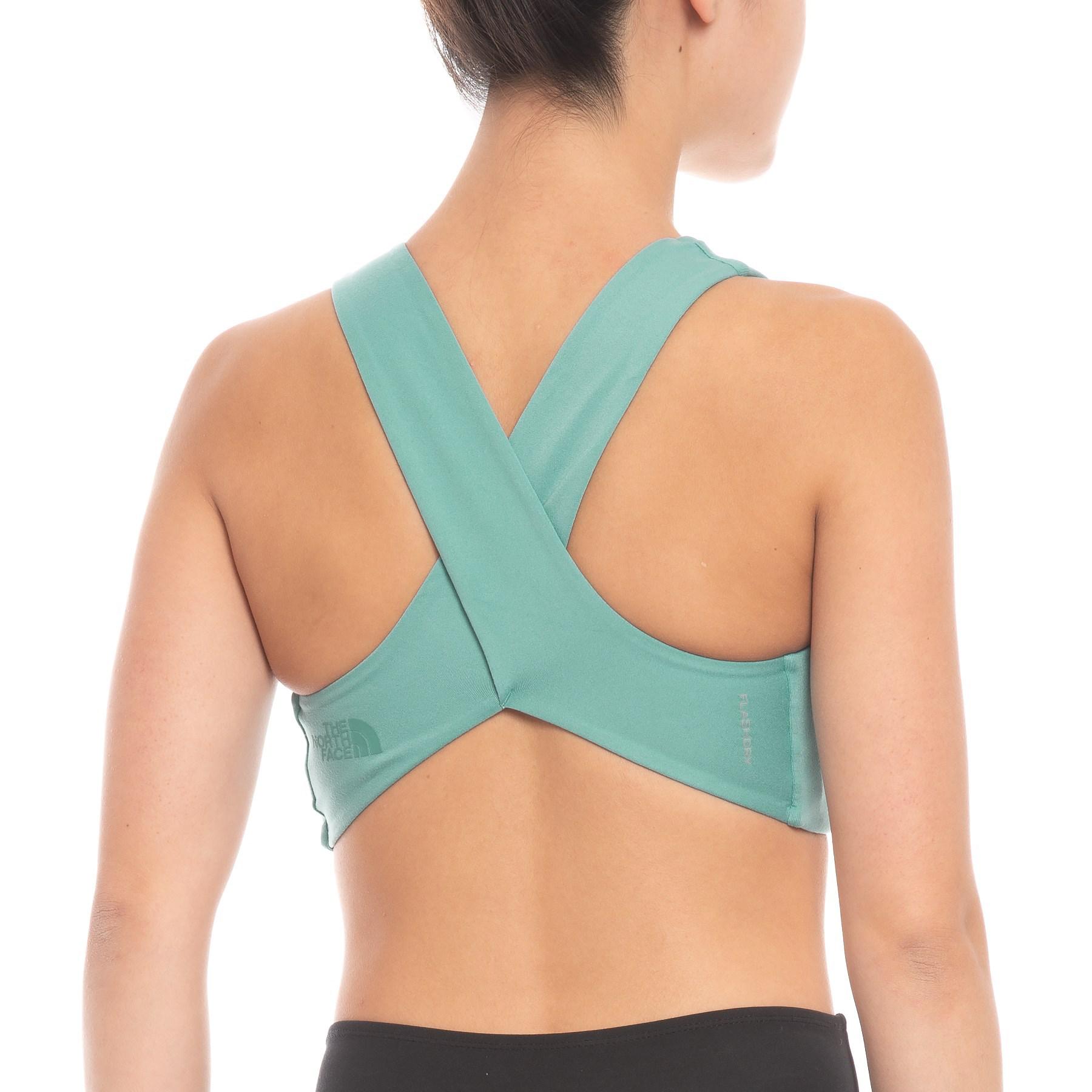the north face beyond the wall free motion sports bra