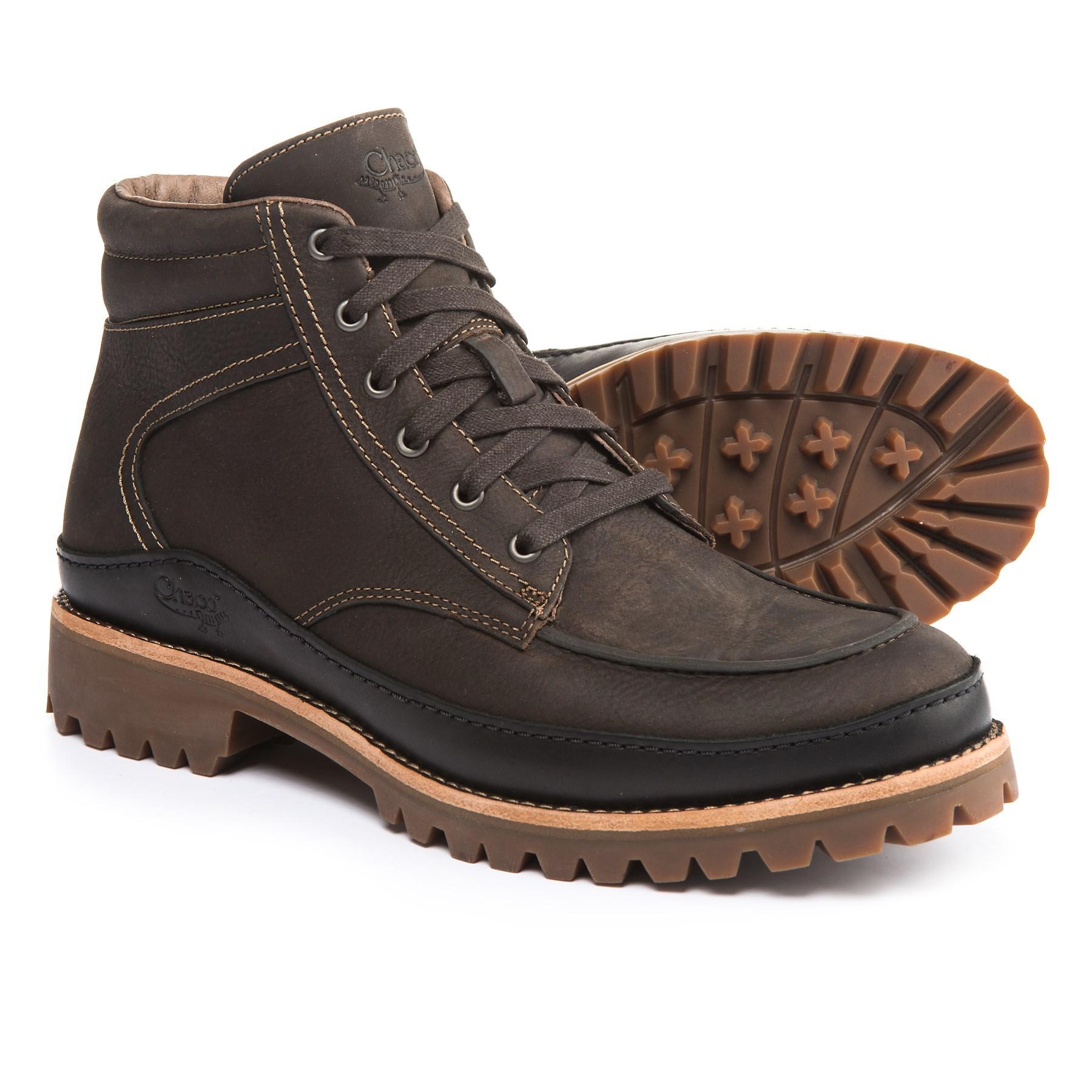chaco leather boots