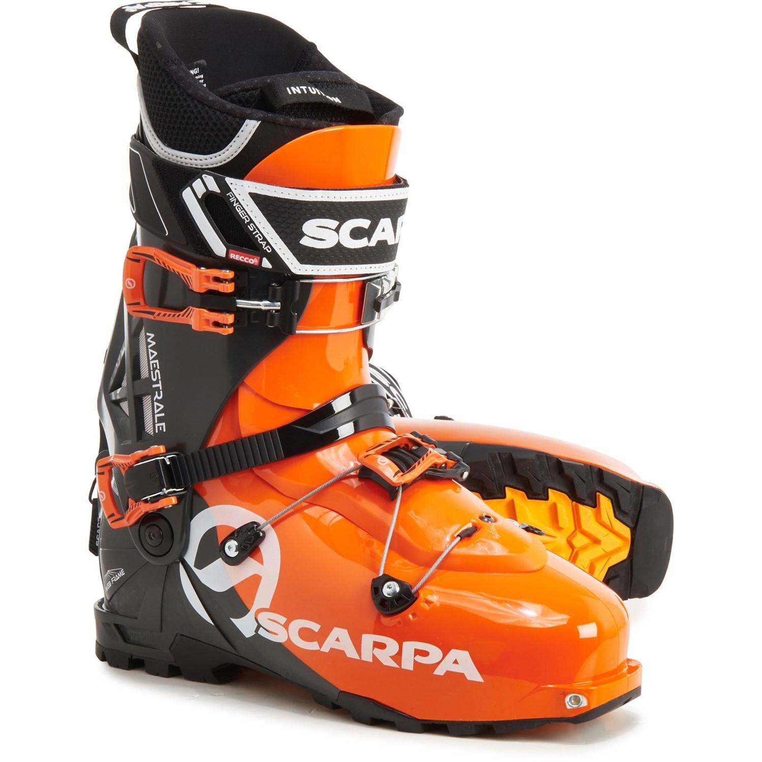 SCARPA Made In Italy Maestrale Alpine Touring Ski Boots in Orange for Men |  Lyst