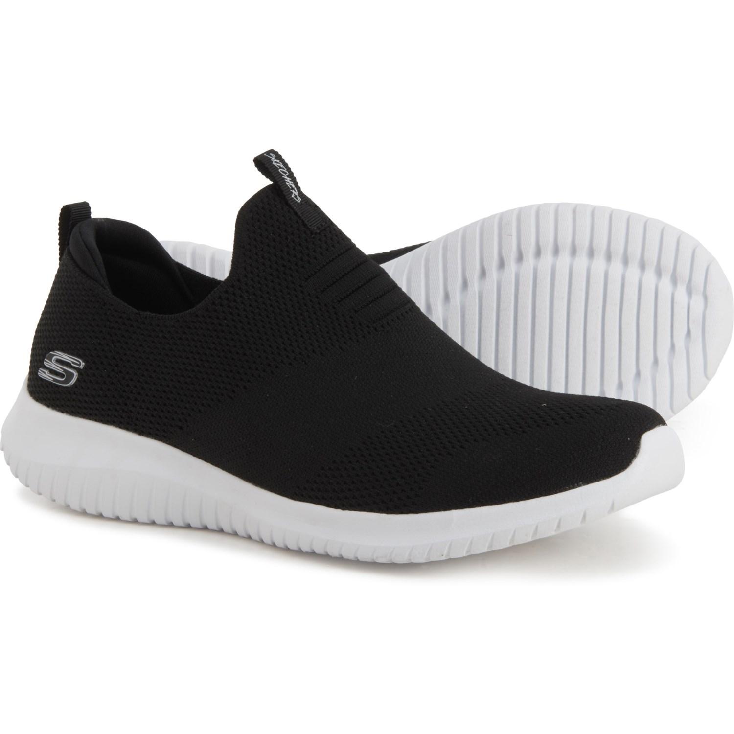 Skechers Ultra Flex-first Take Sneakers in Black | Lyst