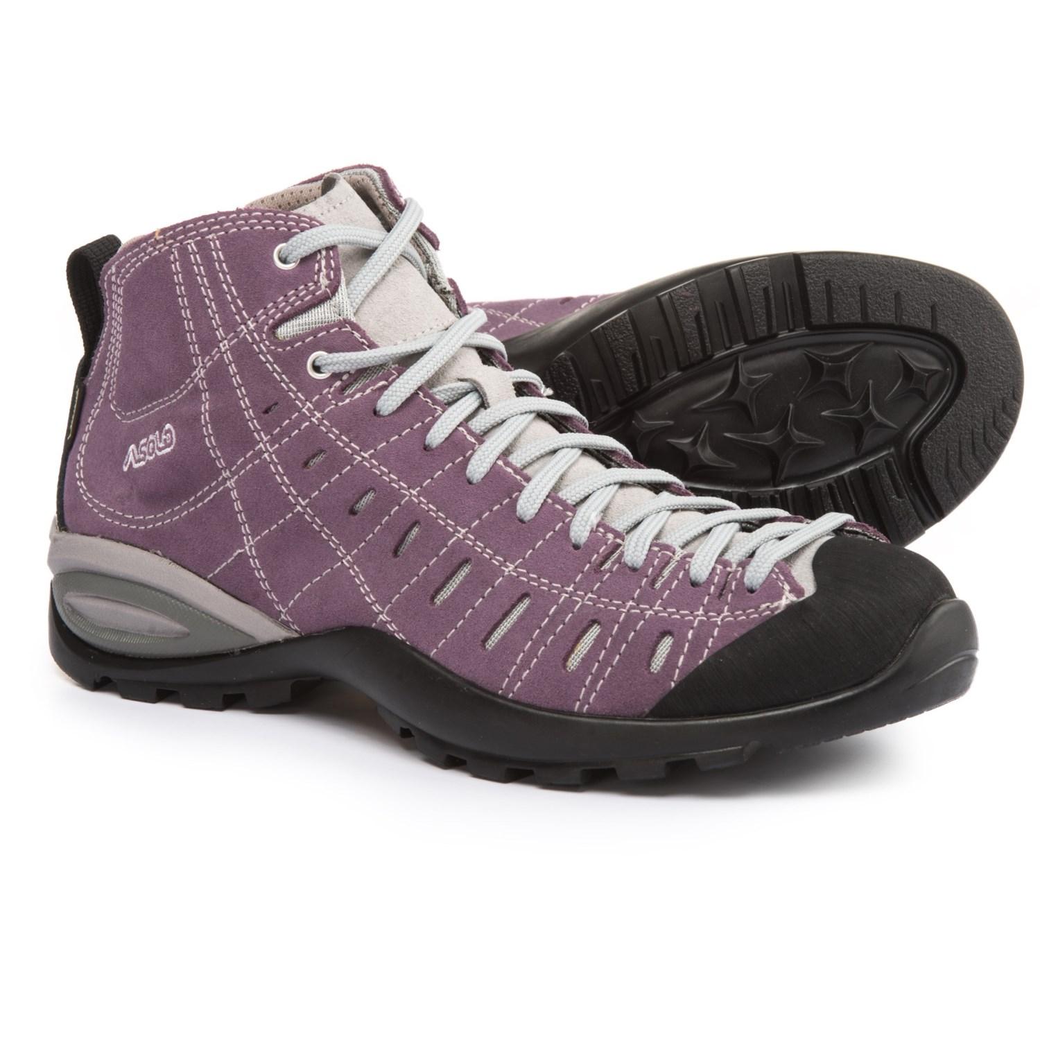 womens purple hiking boots
