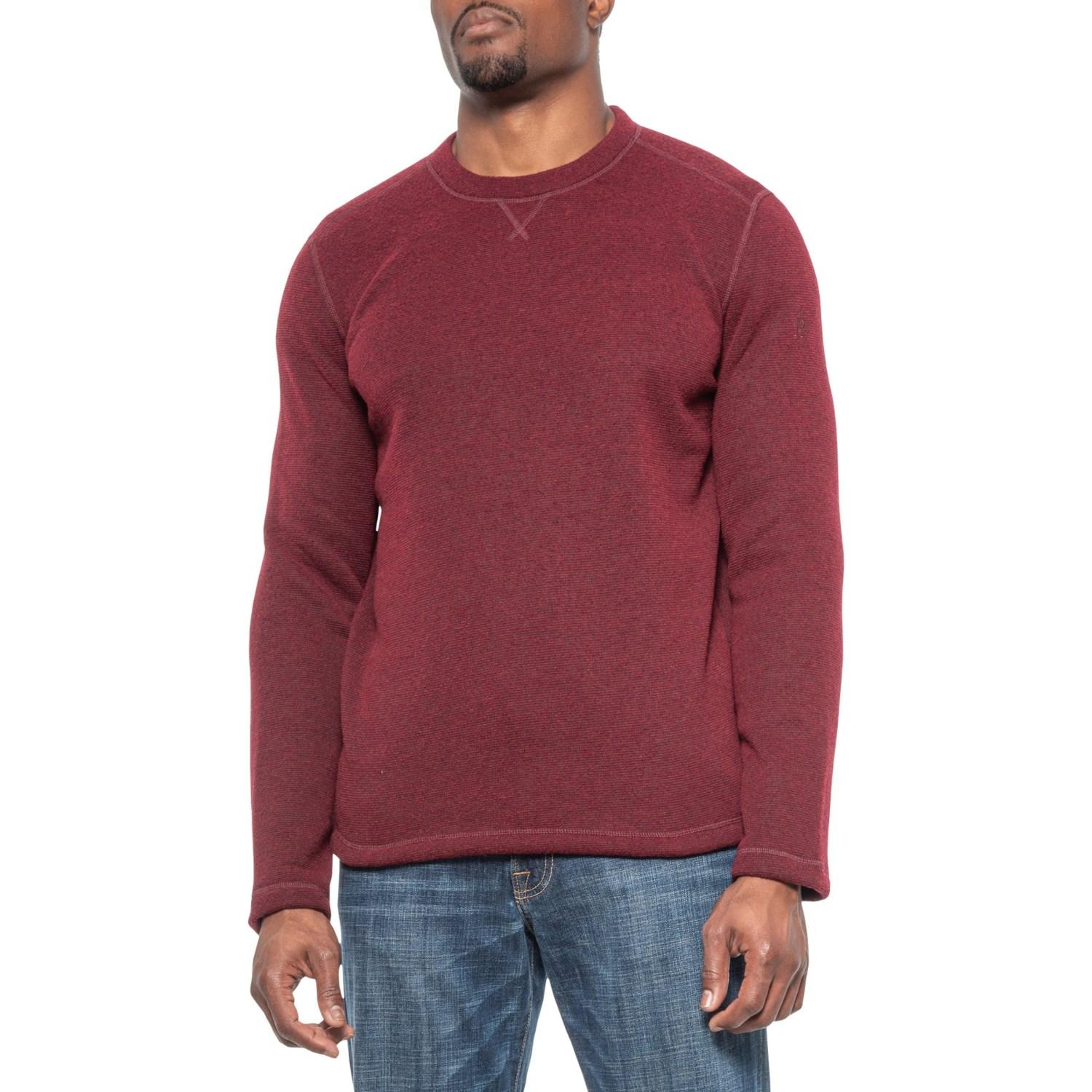 Smartwool Hudson Trail Fleece Sweater in Red for Men - Lyst