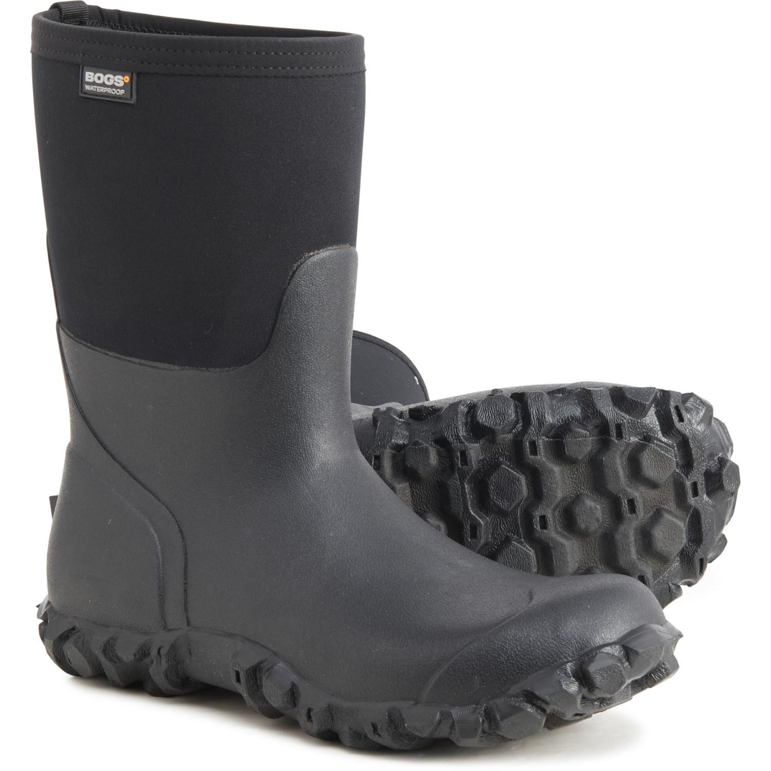 Bogs Mason Mid Rain Boots in Black for Men Lyst