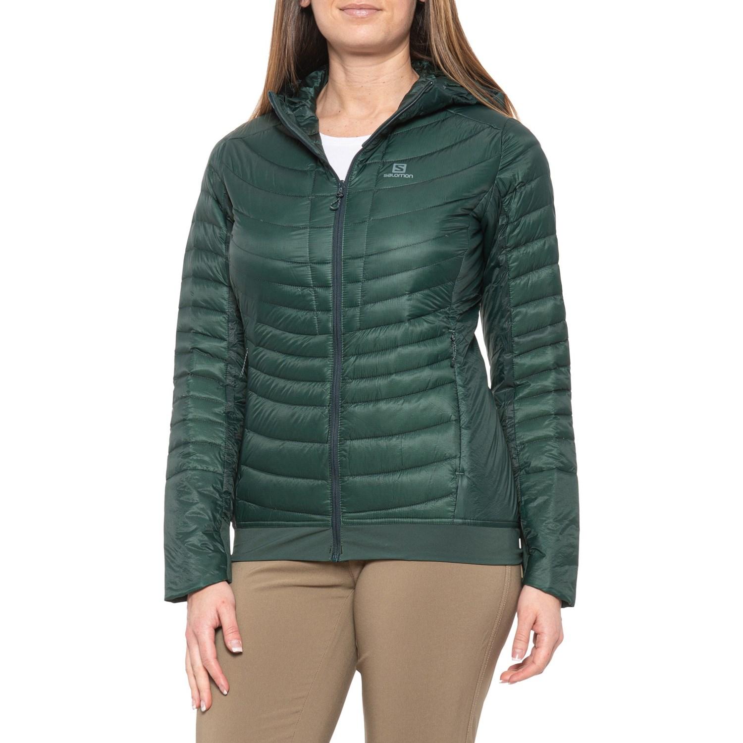 Salomon Synthetic Outspeed Down Jacket in Green - Lyst