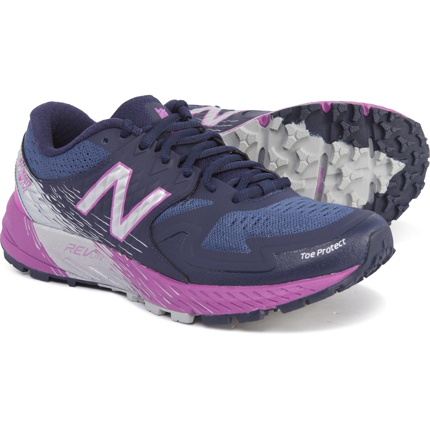 New Balance Synthetic Summit Q.o.m Trail Running Shoes in Purple Save