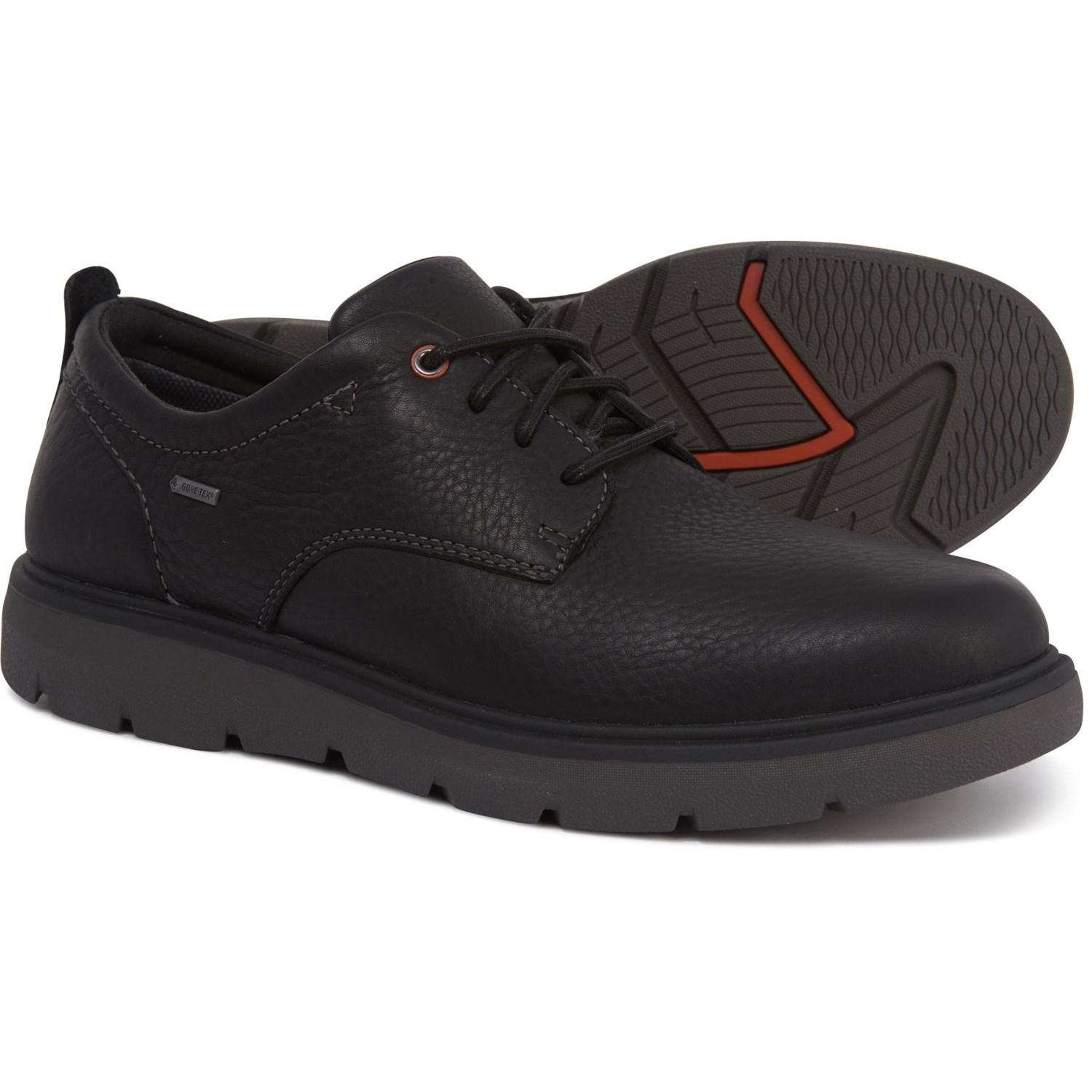 Clarks Un Map Lo Gore-tex(r) Oxford Shoes in Black for Men - Lyst
