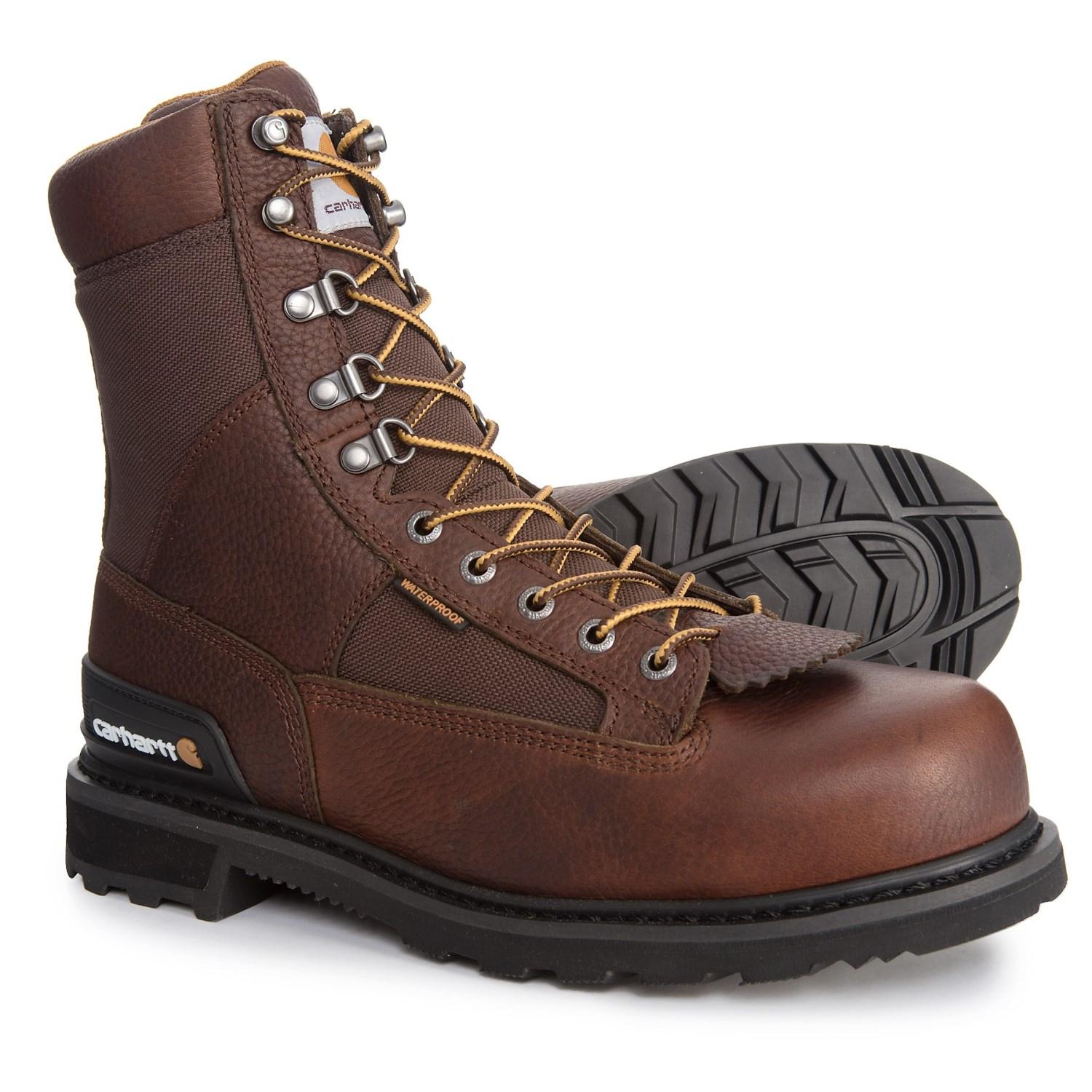 carhartt composite toe logger boots
