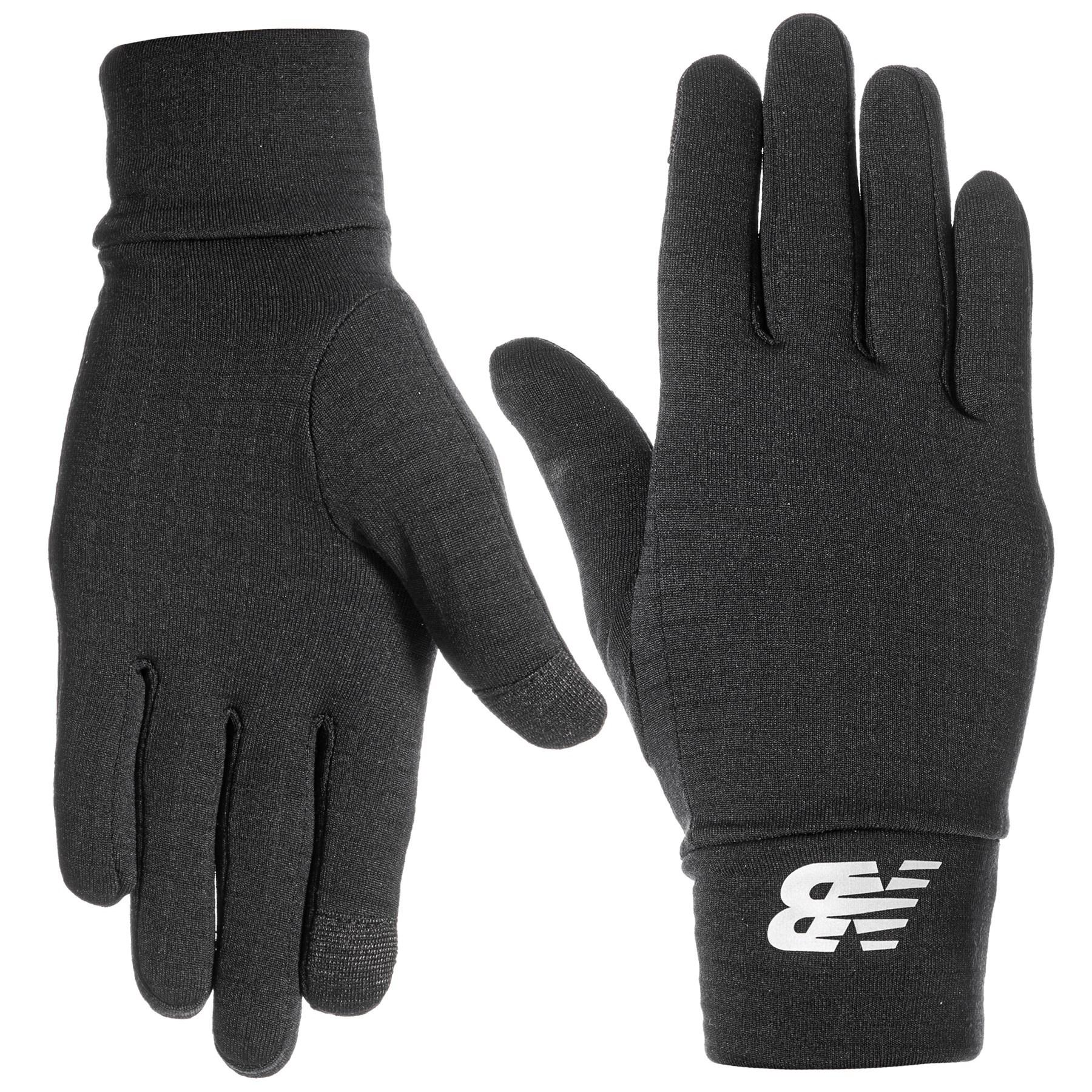 New Balance Heavyweight Grid Fleece Gloves (for Men And Women) in Black for  Men - Lyst