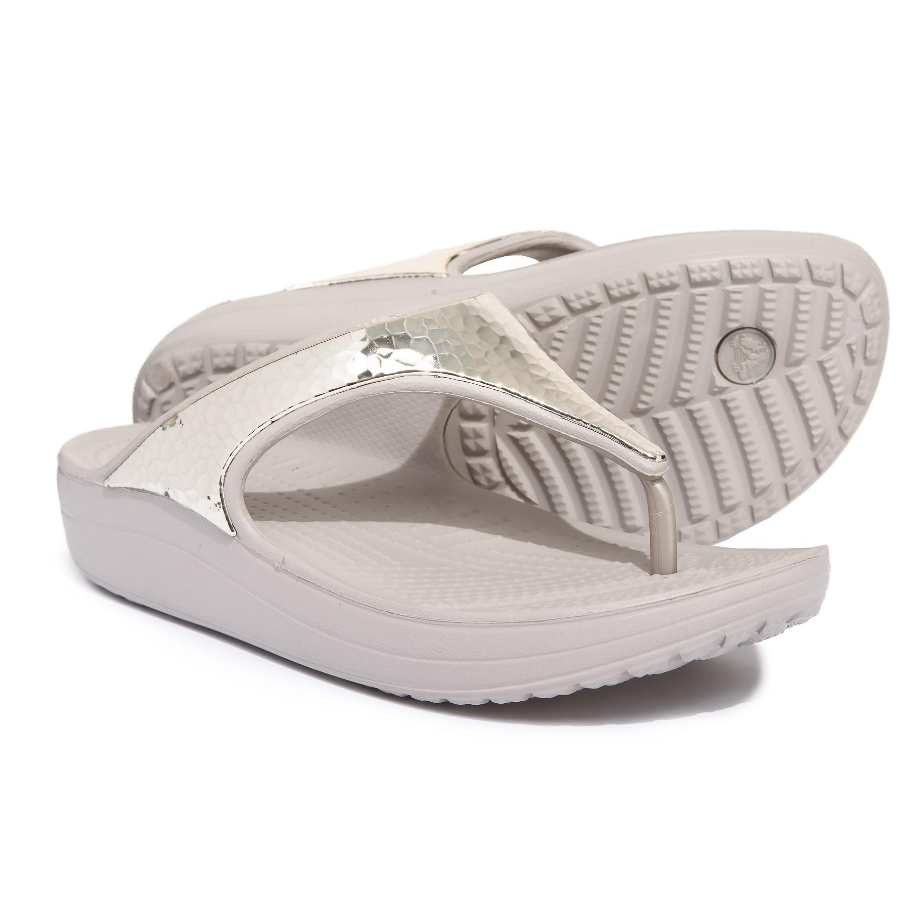 Crocs™ Sloane Embellished Flip-flops 