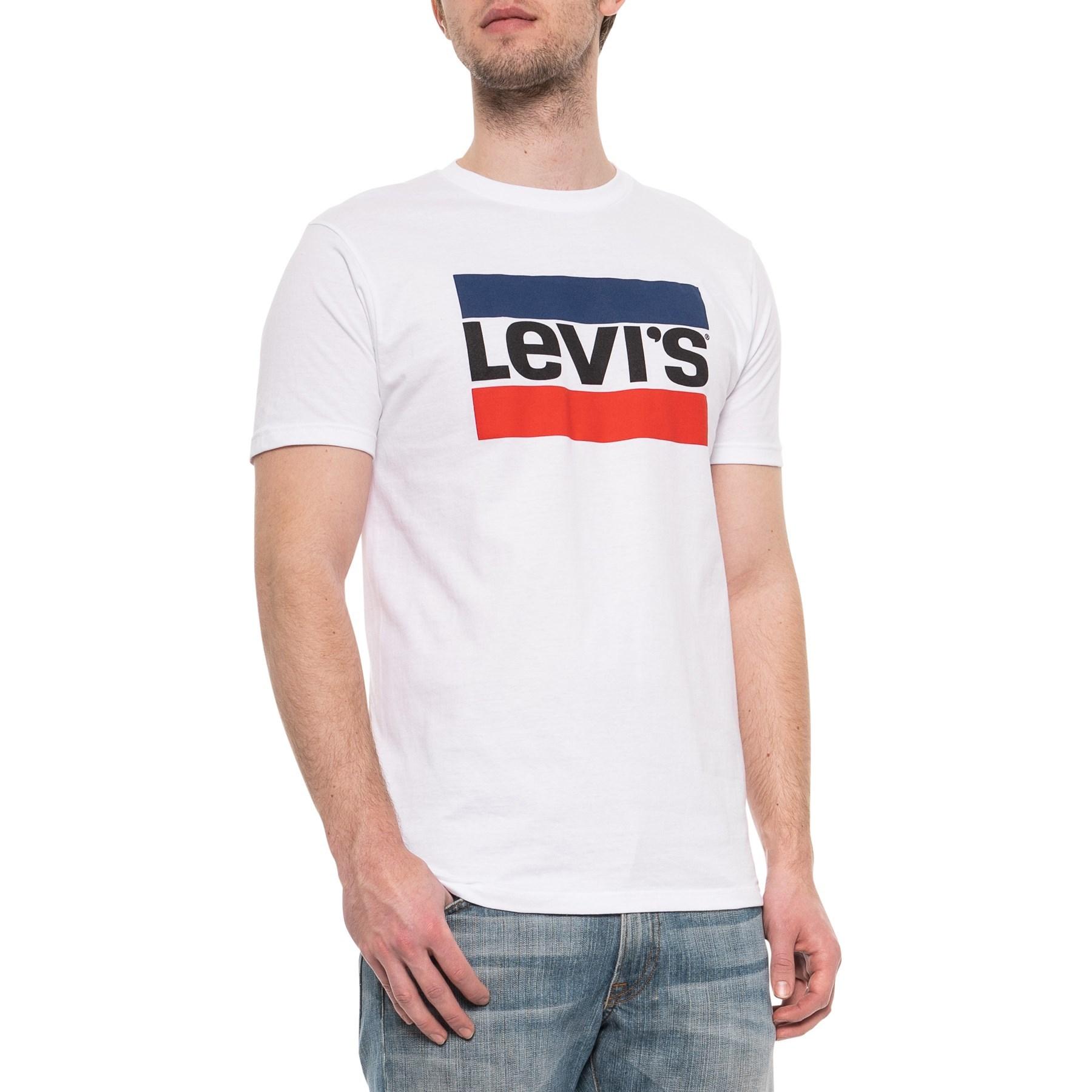levis white shirt