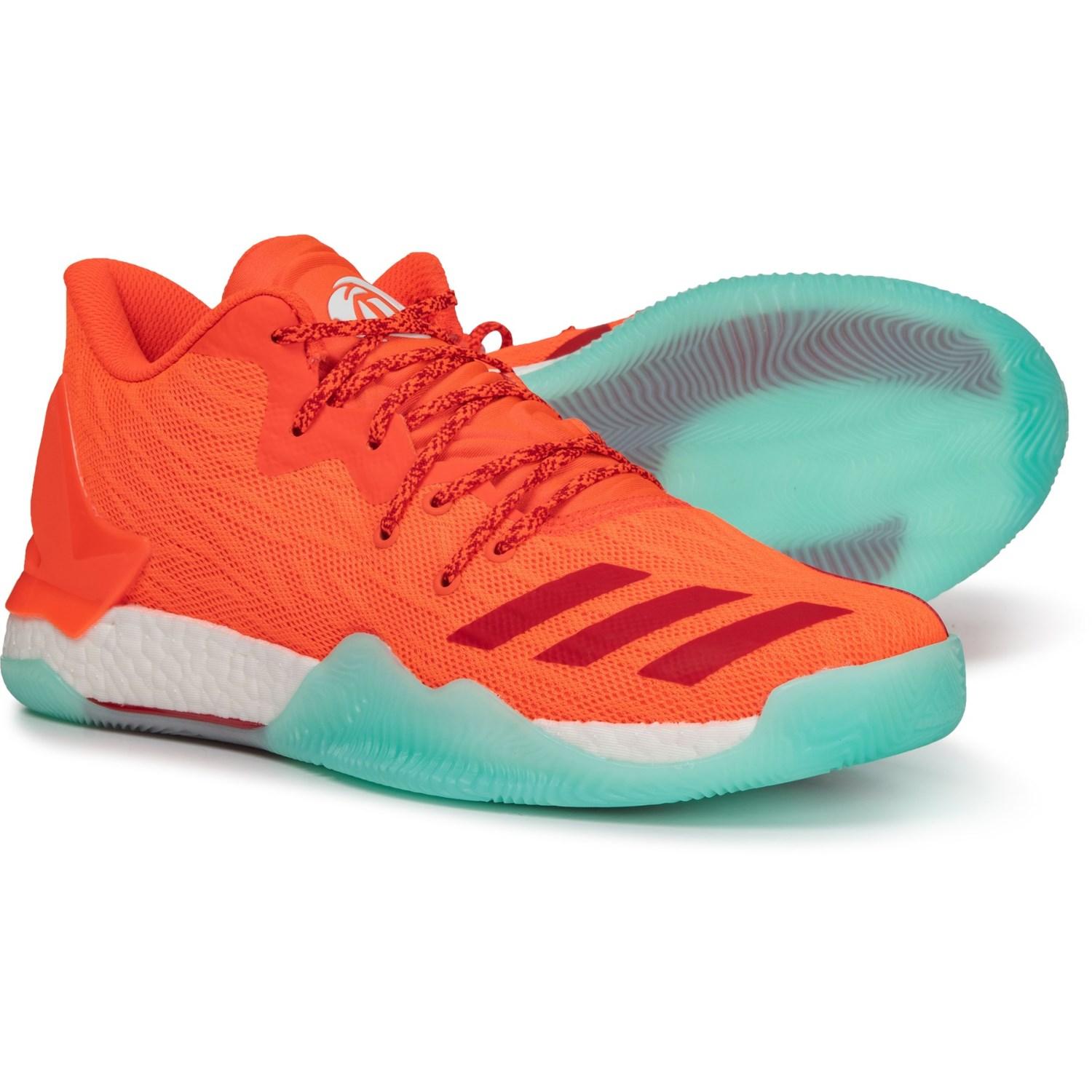 adidas D Rose 7 Low Basketball Shoes in Red for Men | Lyst