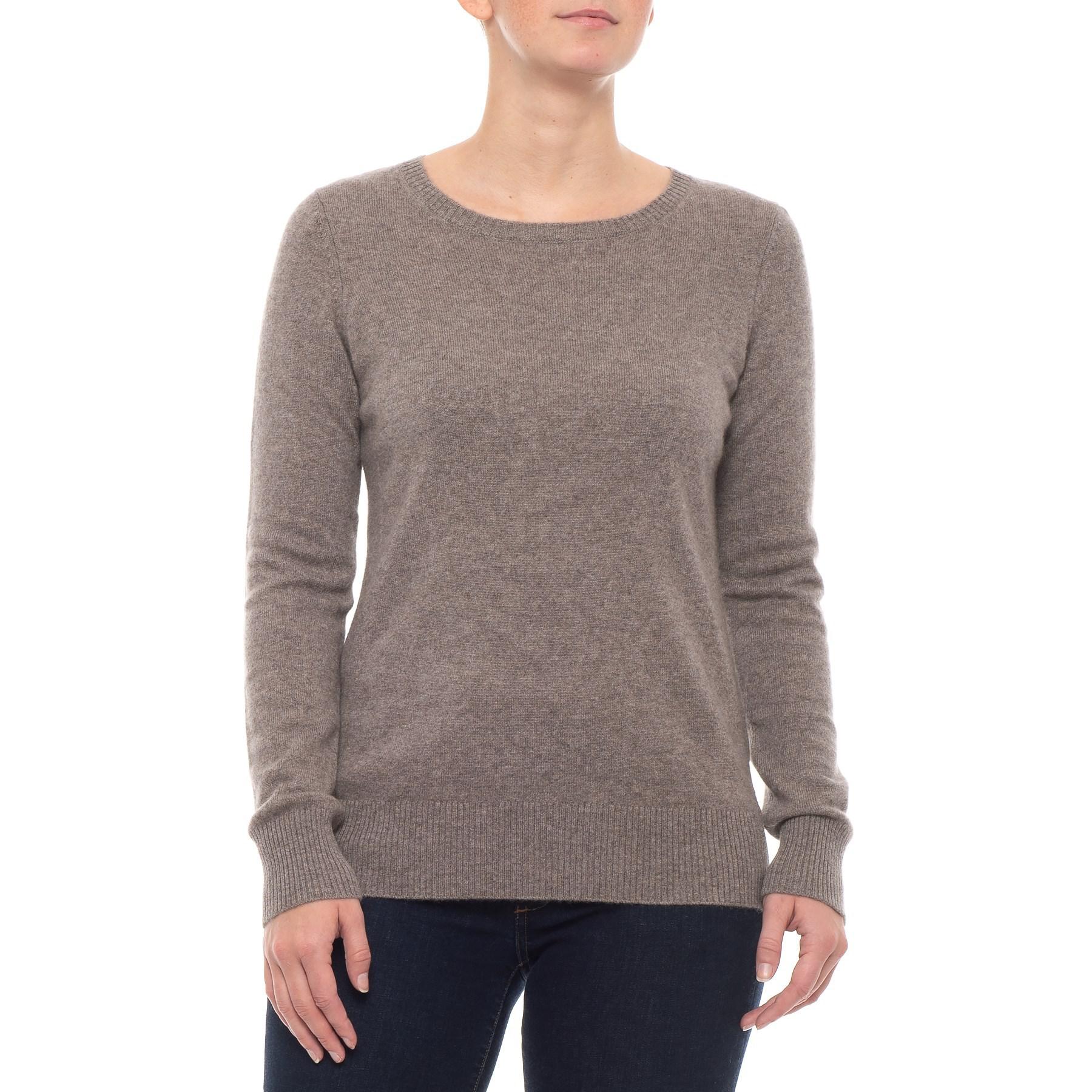 Cynthia Rowley Cashmere Sweater (for Women) in Taupe Night Heather ...