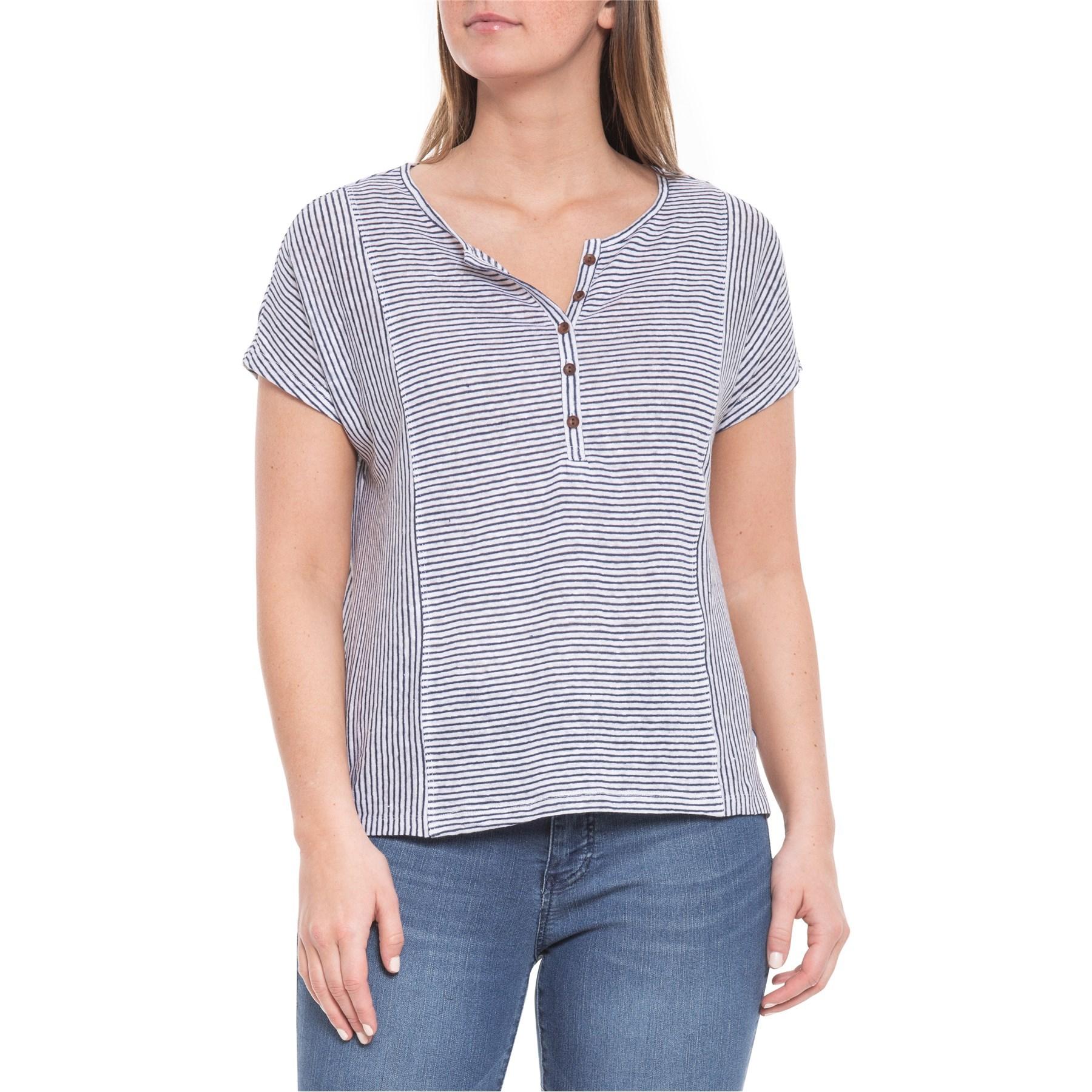 C\u0026C California Deep Pacific-white Linen 
