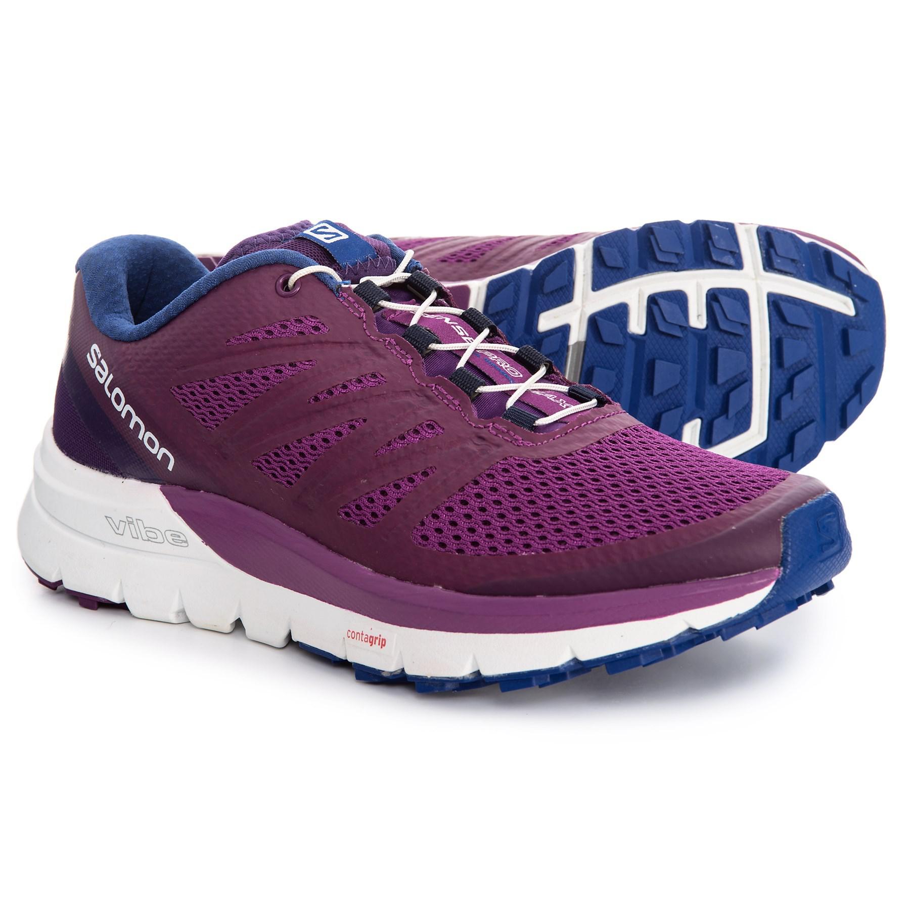 Yves Salomon Synthetic Sense Pro Max Trail Running Shoes For Women In Purple Lyst