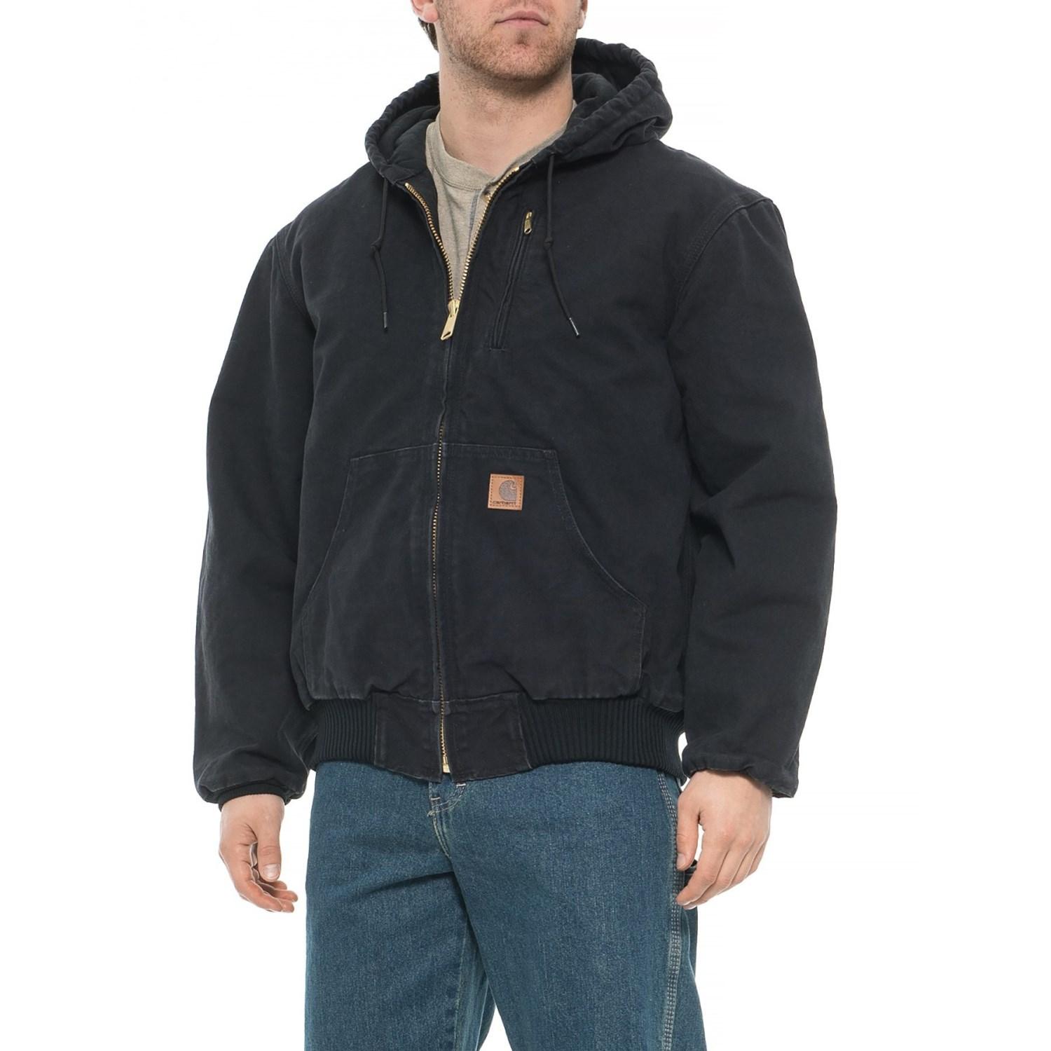 carhartt sandstone active jacket