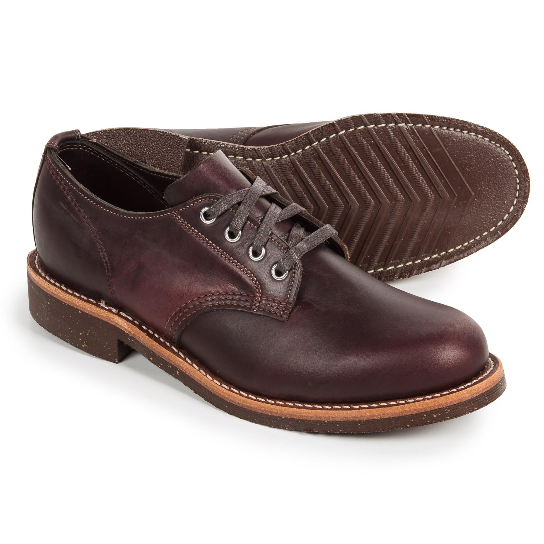 chippewa general utility service oxford shoes