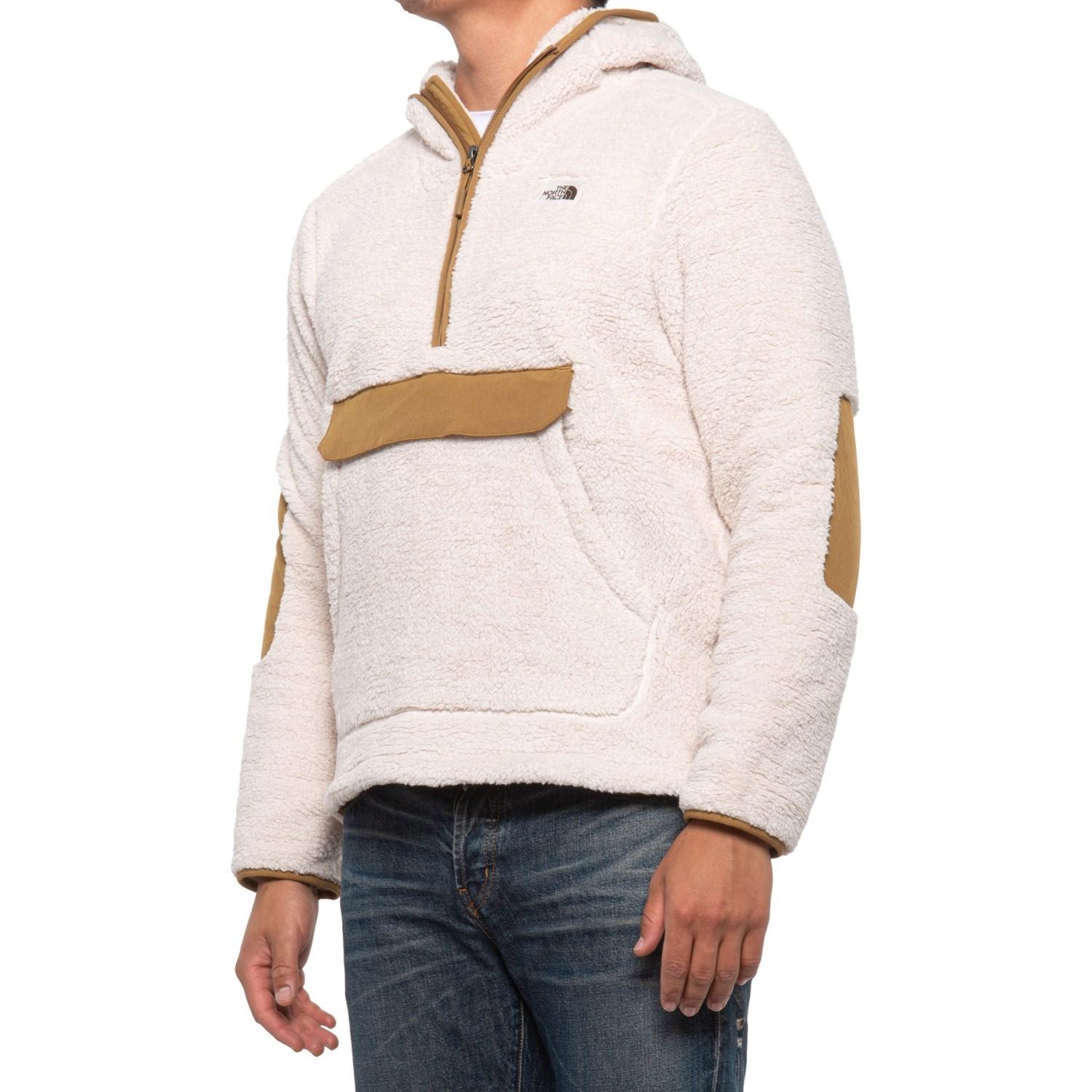 The North Face Fleece Campshire Pullover Hoodie in Vintage White ...