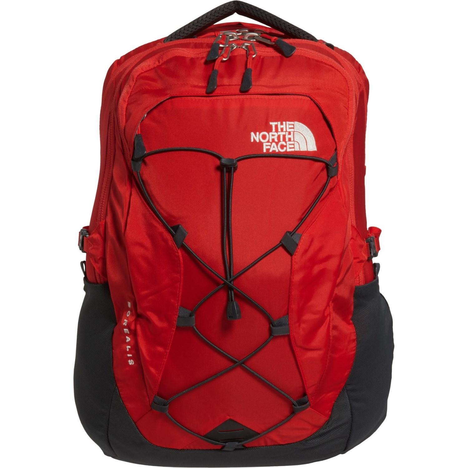 The North Face Fleece Borealis 27l Backpack in Red - Lyst