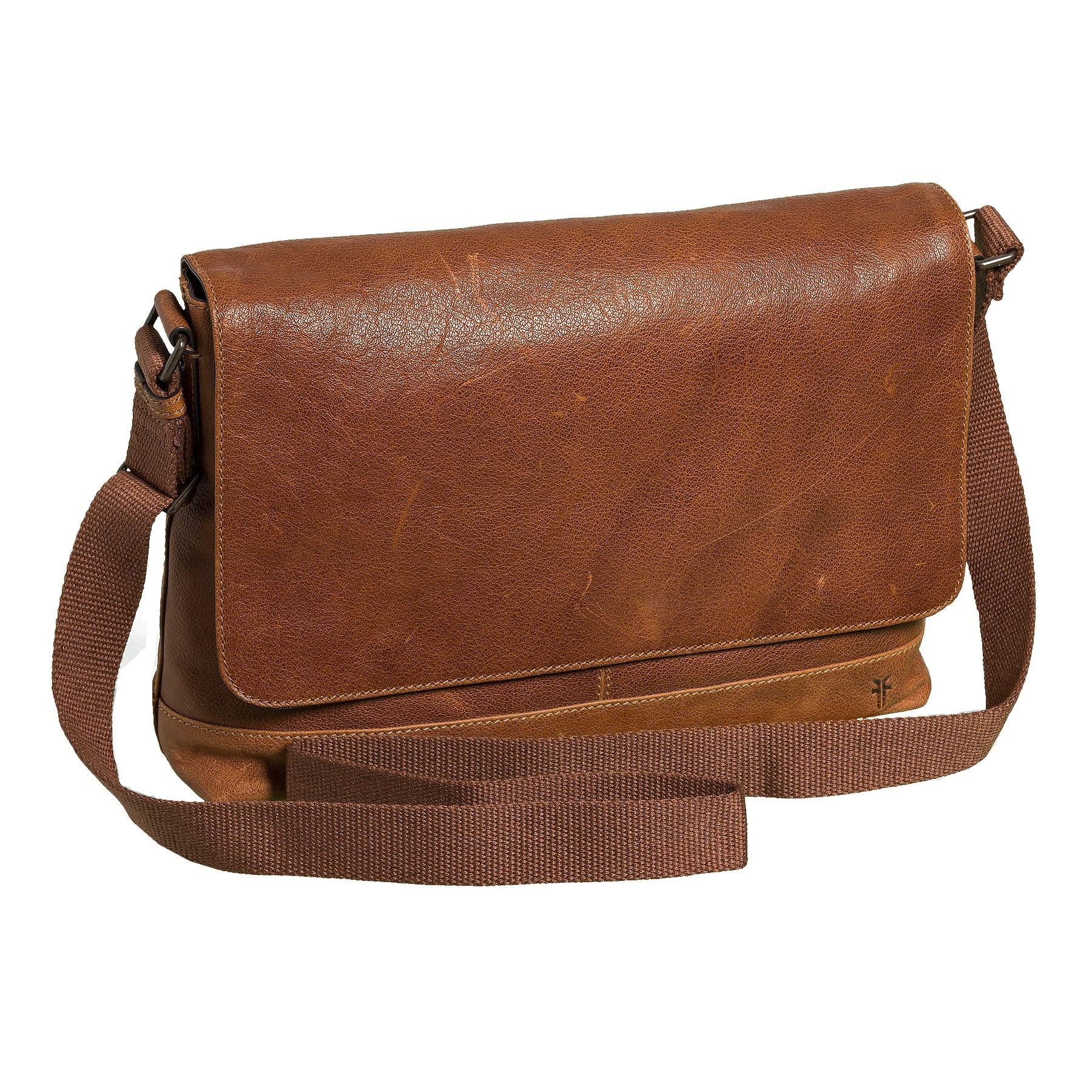 Frye Brown Owen Messenger Bag For Men