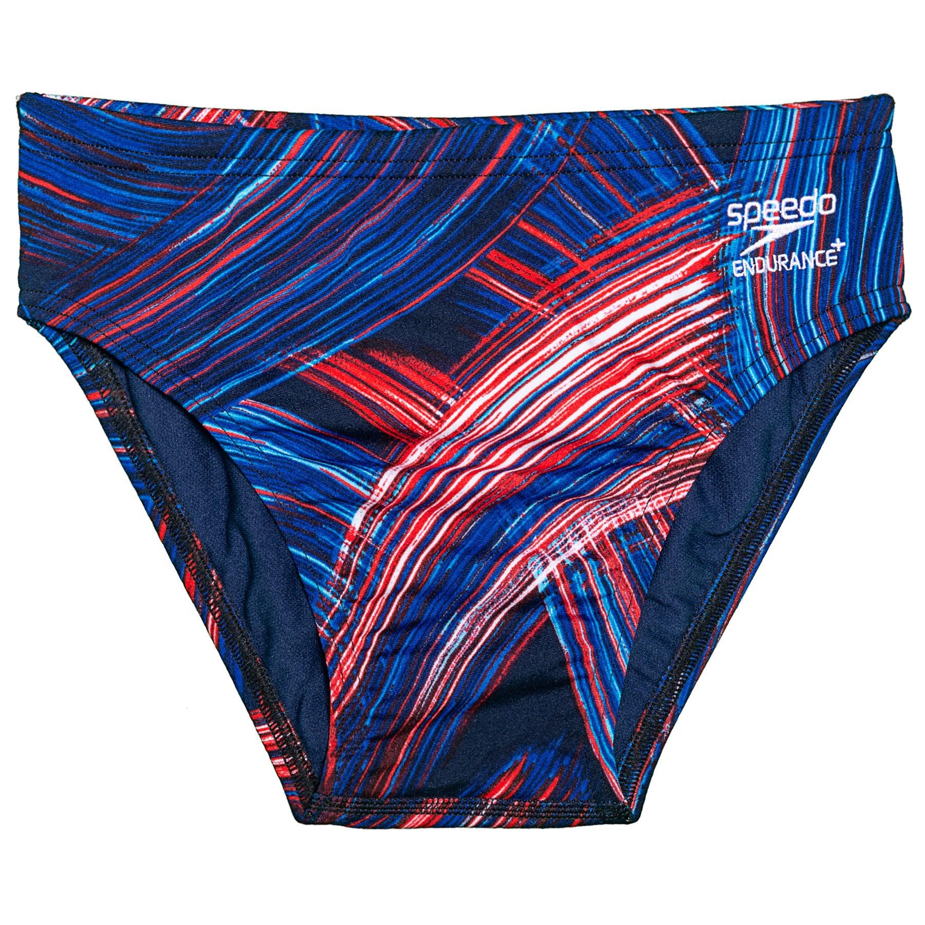 speedo red white and blue swimsuit