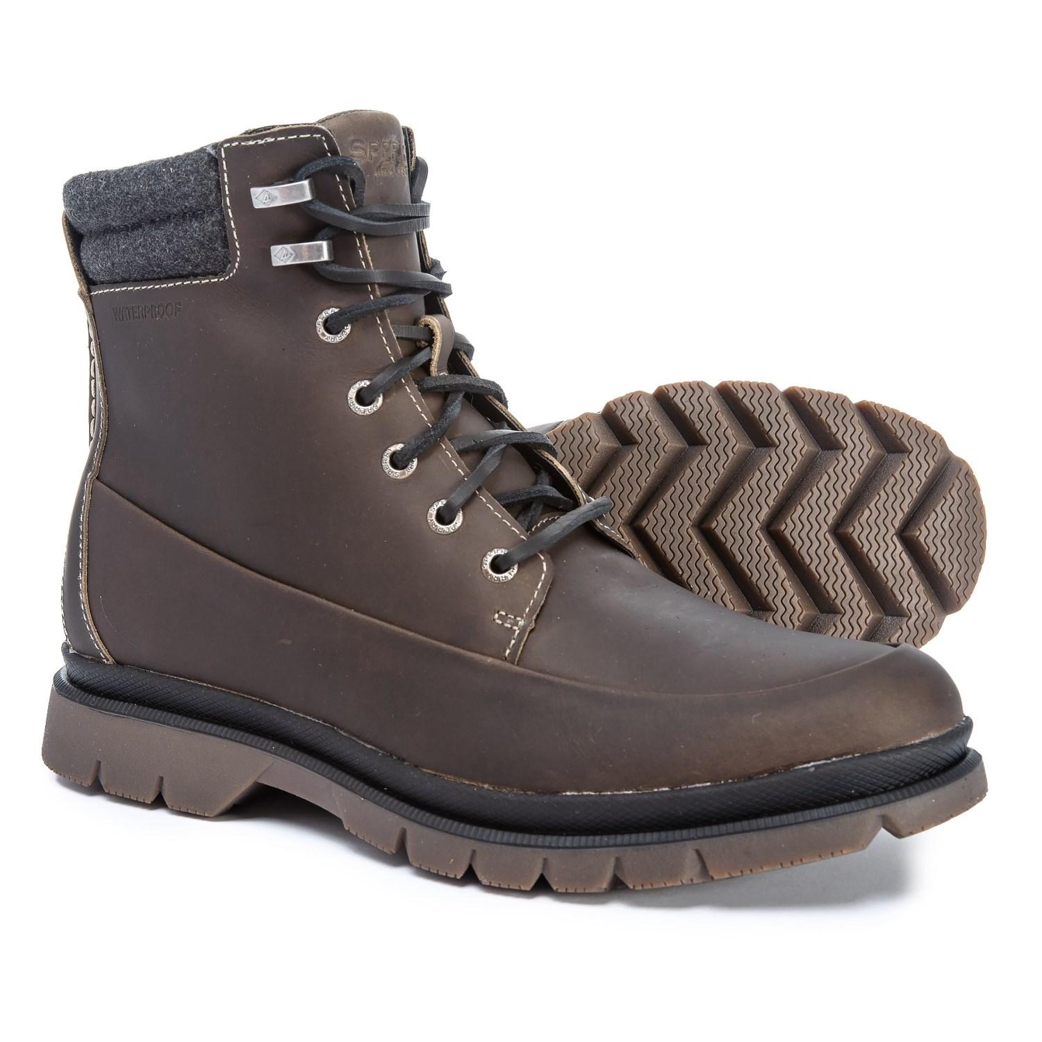 sperry moc toe boot