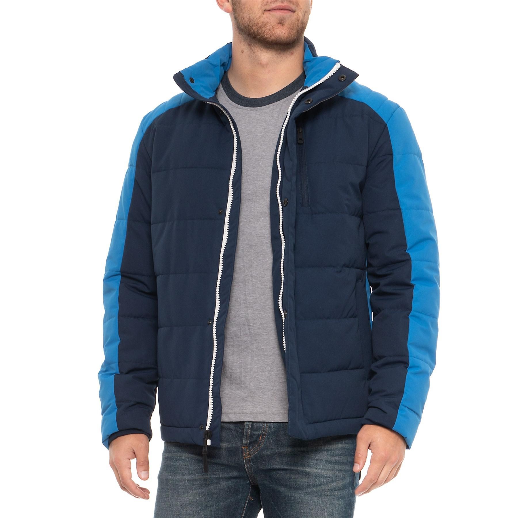 Hawke & Co. Synthetic Mmf Rosemont Retro Color-block Puffer Jacket in Blue for Men - Lyst
