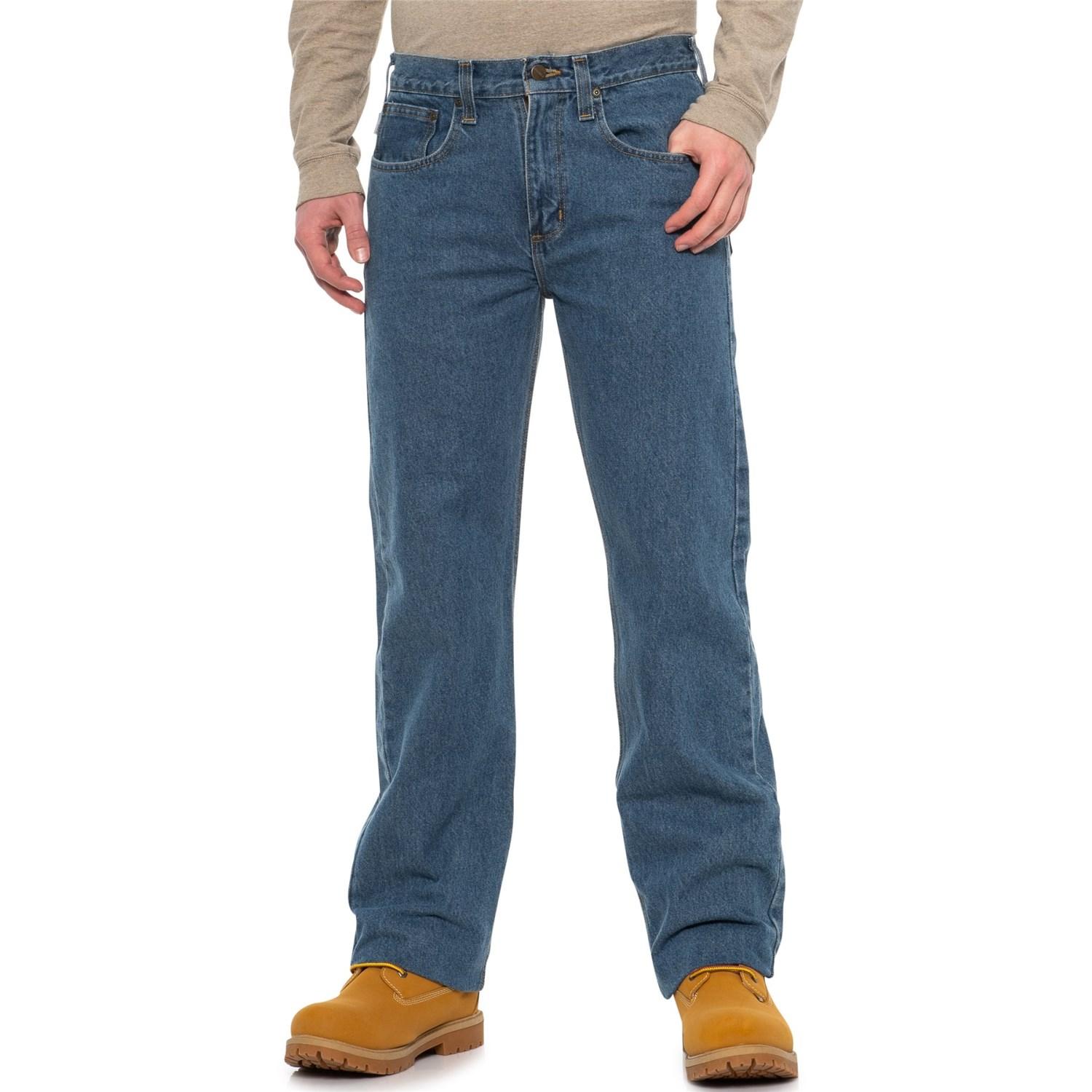 Carhartt B480 Traditional Fit Straight-leg Jeans in Blue for Men | Lyst