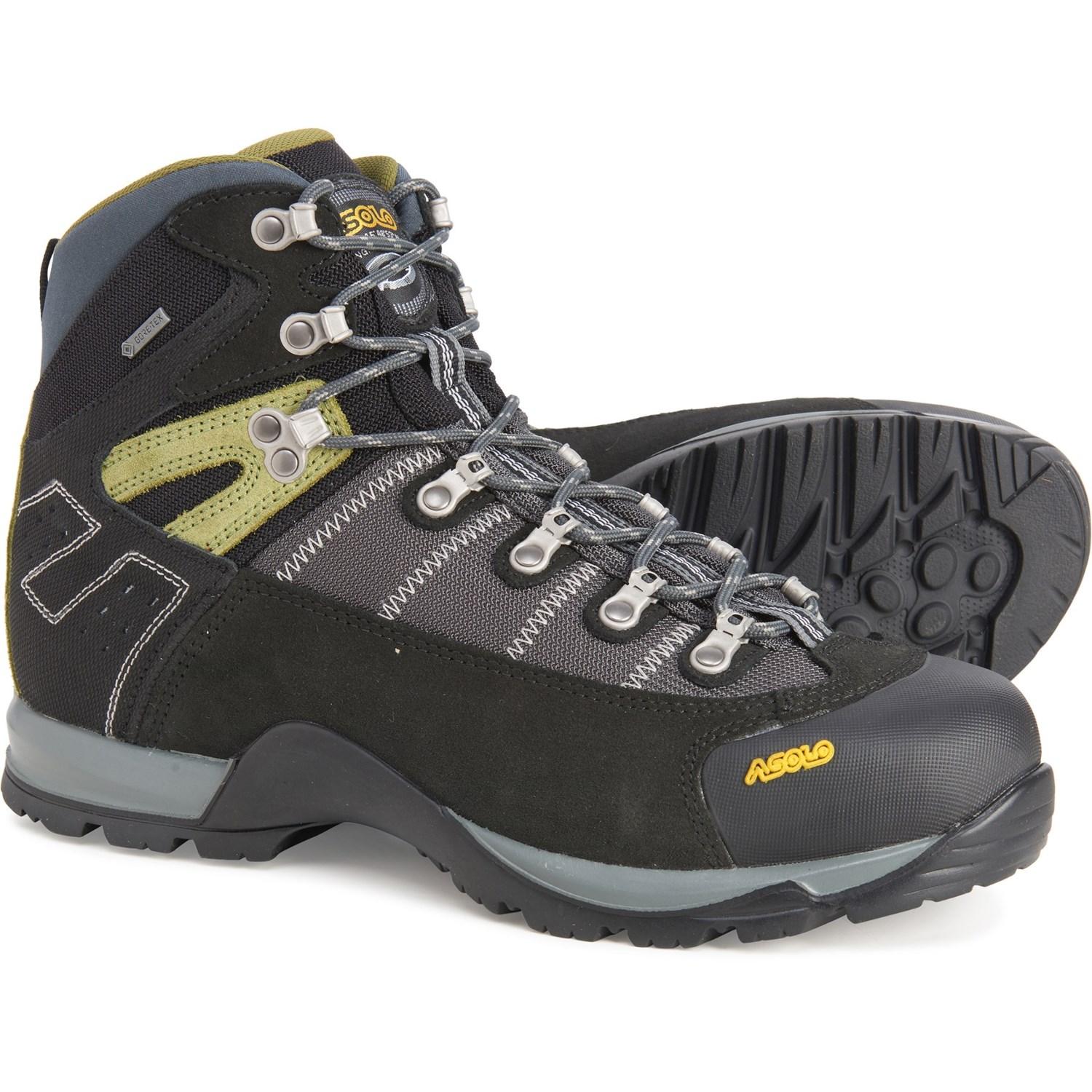 Asolo Fugitive Gore-tex(r) Hiking Boots in Black for Men - Lyst