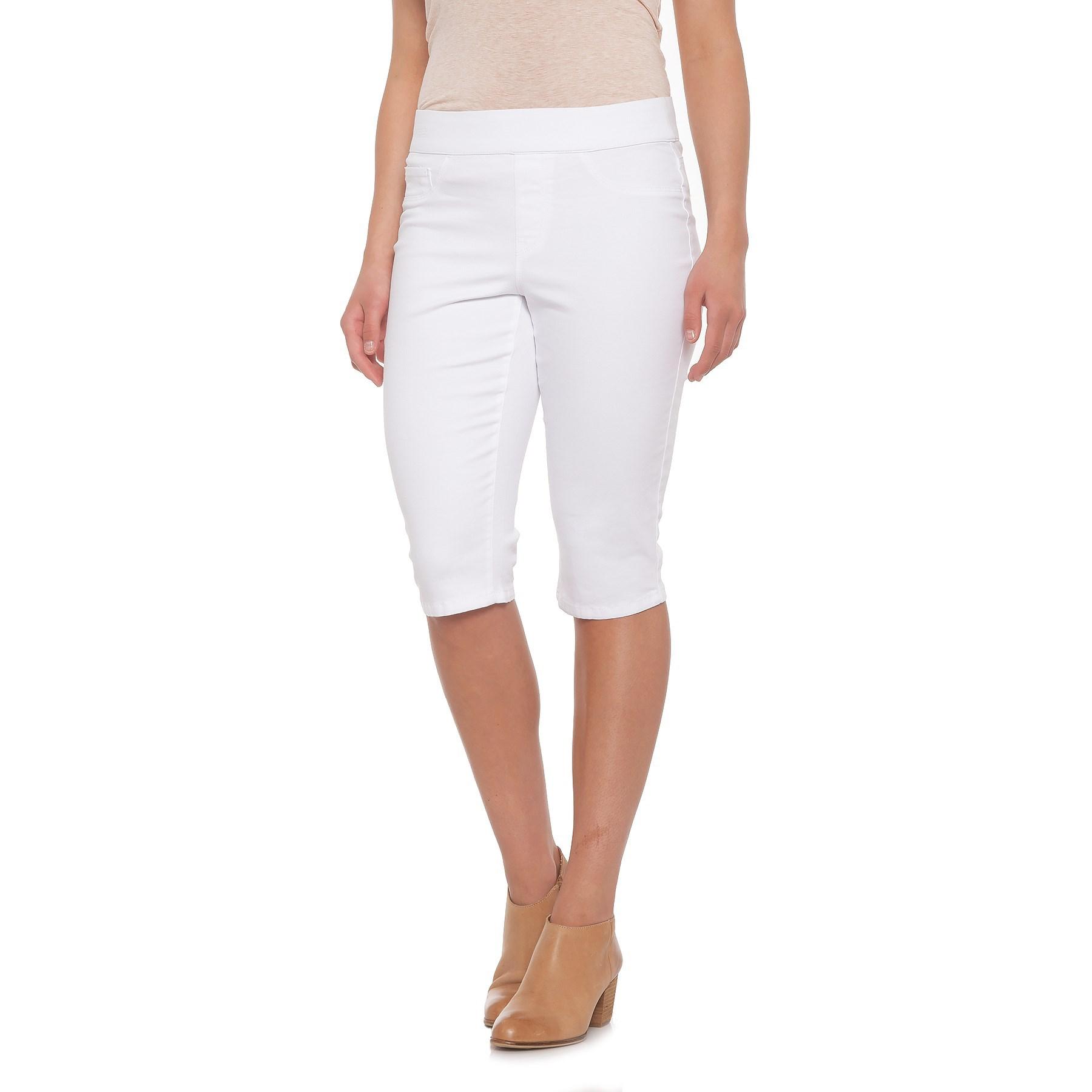 Bandolino Cotton Thea Skimmer Shorts (for Women) in White Lyst