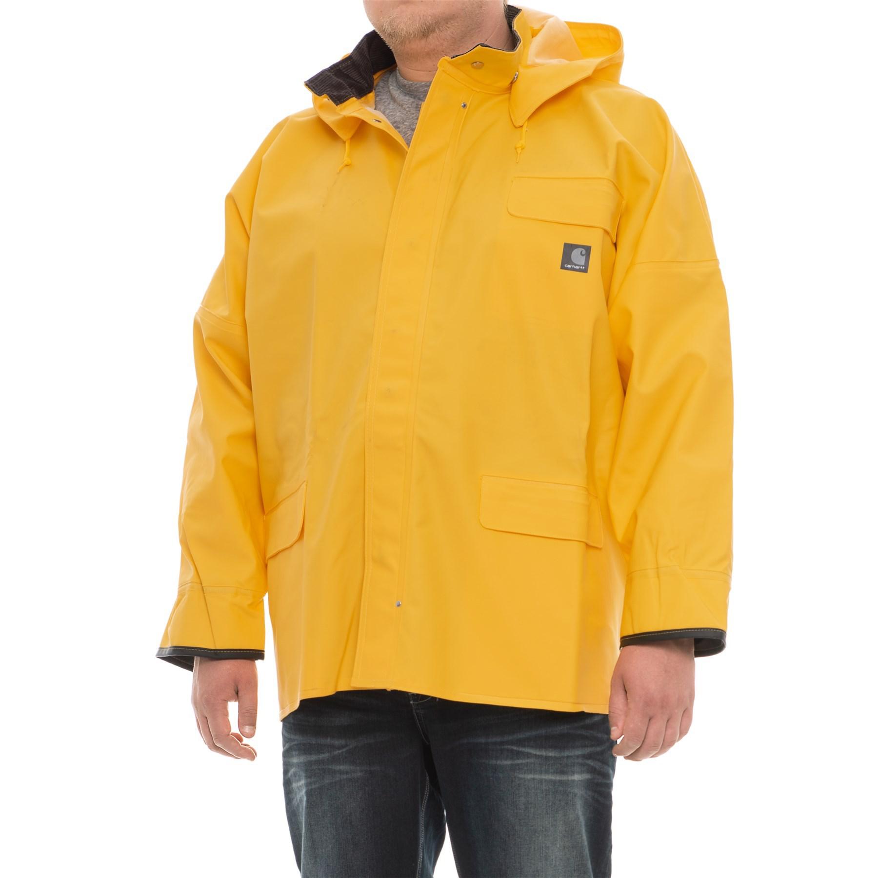 Carhartt Yellow Rain Jacket Store, 50% OFF | www.colegiogamarra.com
