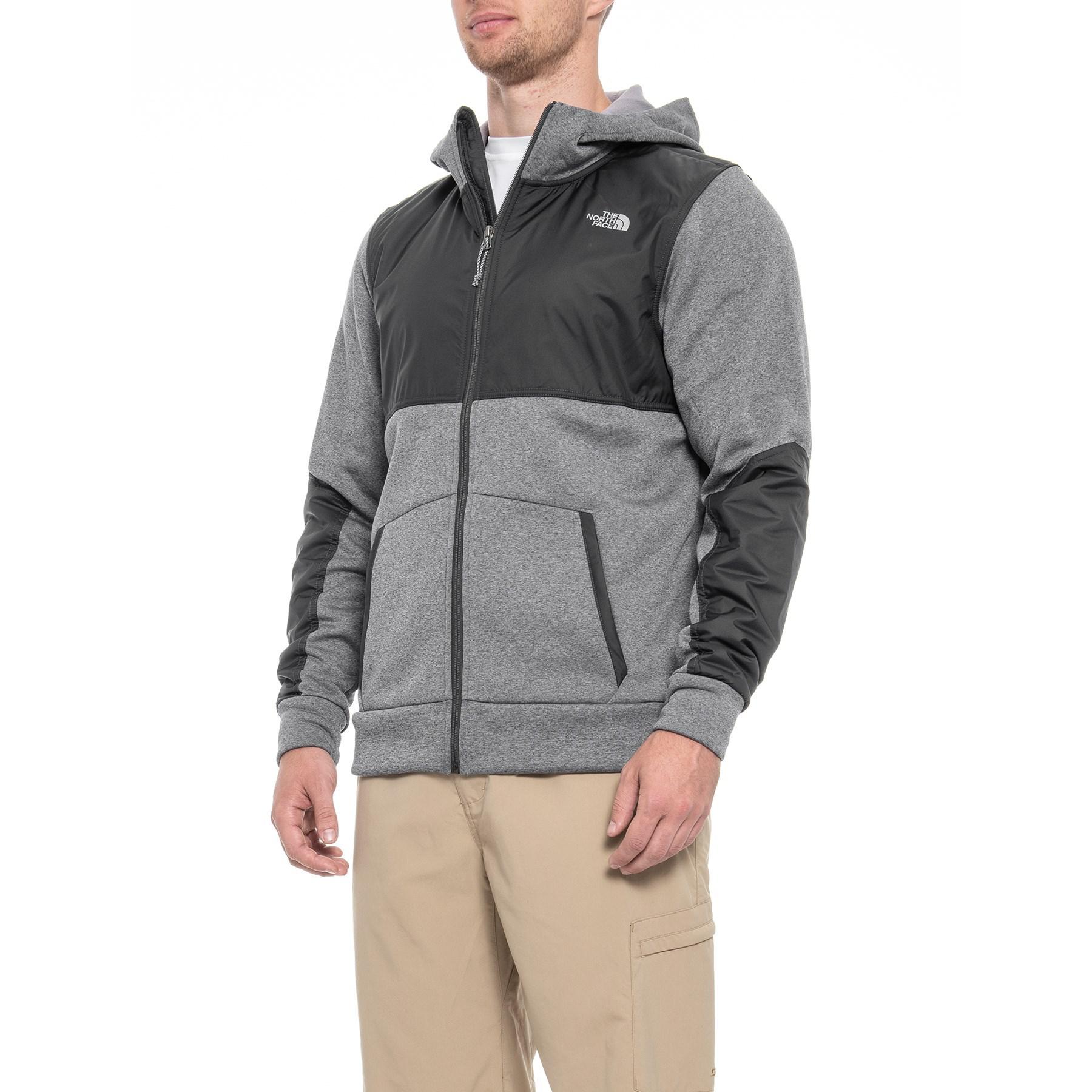 the north face climb on full zip hoodie