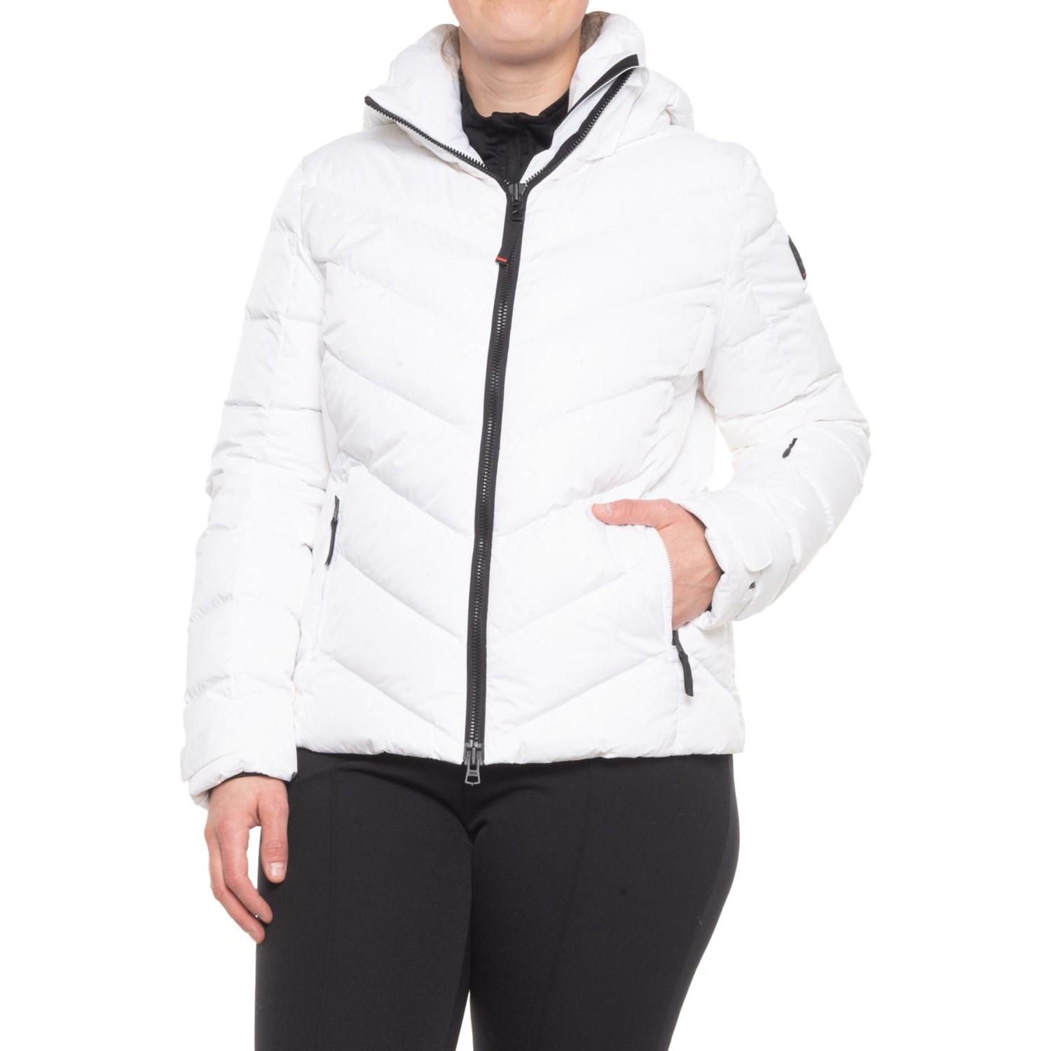 Bogner Fire Ice Sassy2-d Hooded Down Ski Jacket in White | Lyst