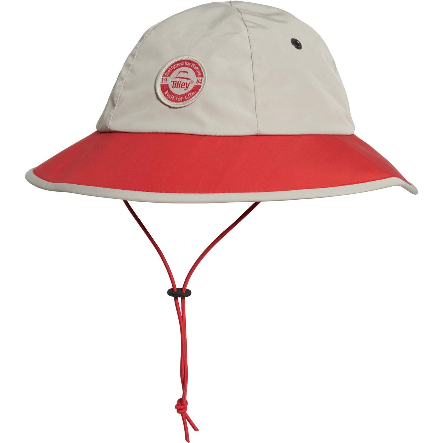 orange tilley hat