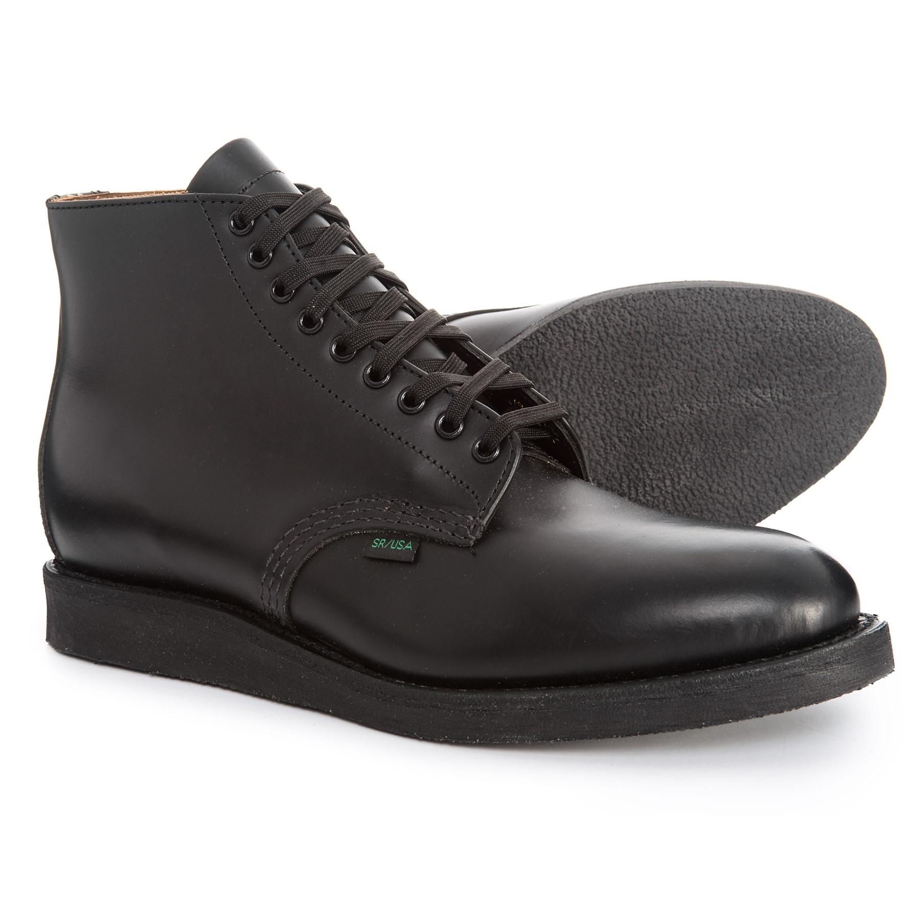 postman shoes red wing