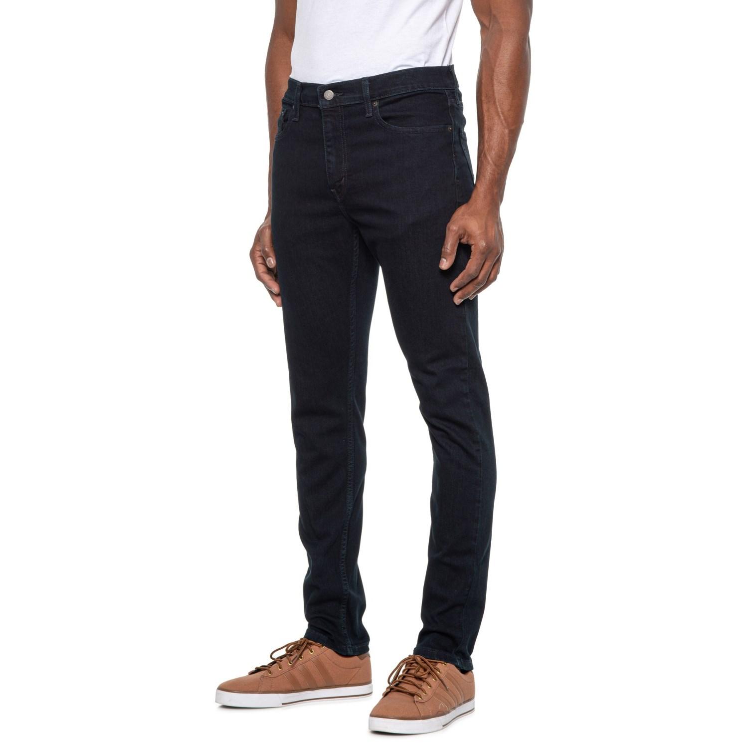 levi's 512 black stretch