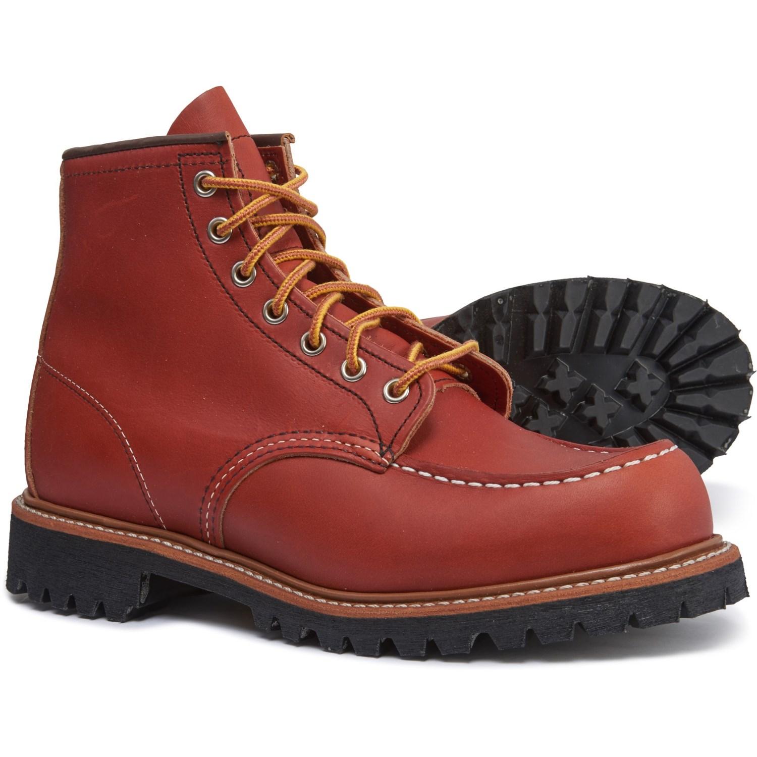 red wing heritage 6 moc toe