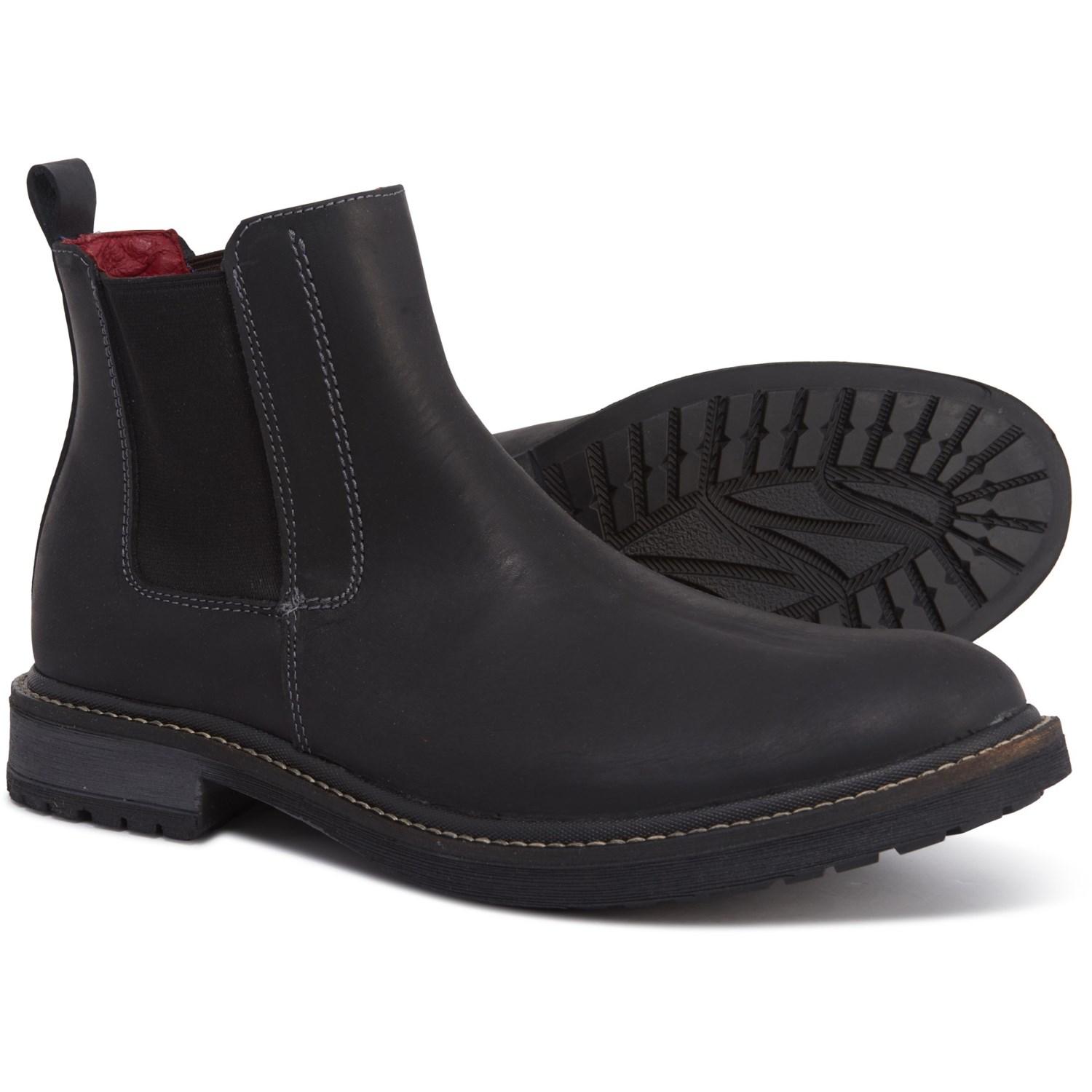 gbx panther leather chelsea boot