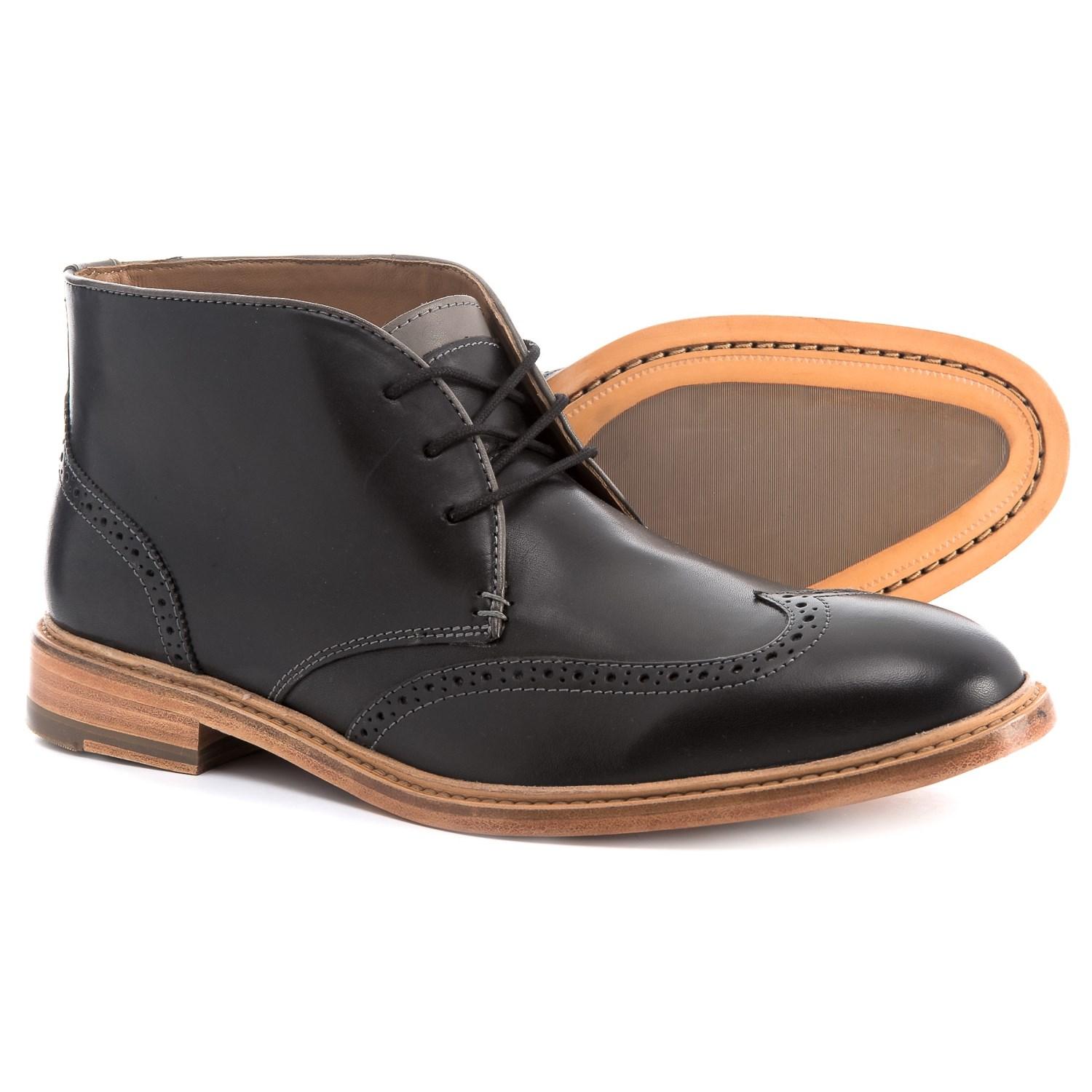johnston murphy wingtip boots