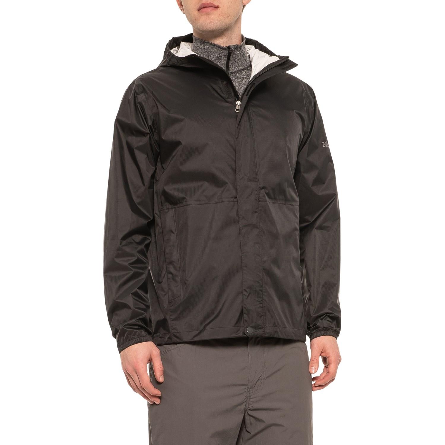 Marmot Synthetic Camp Rain Jacket in Black for Men - Lyst