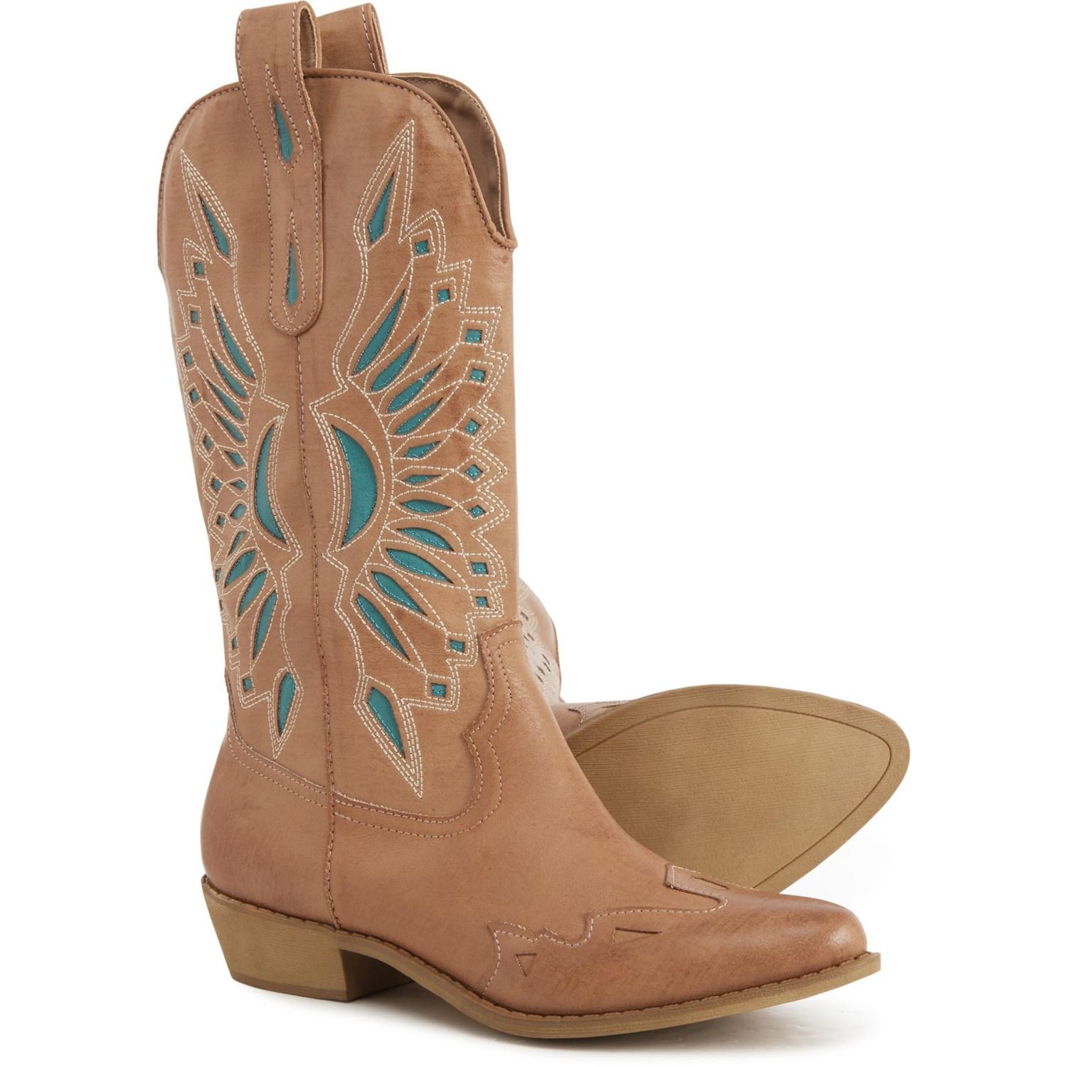 Matisse Bandera Cowboy Boots in Brown Lyst