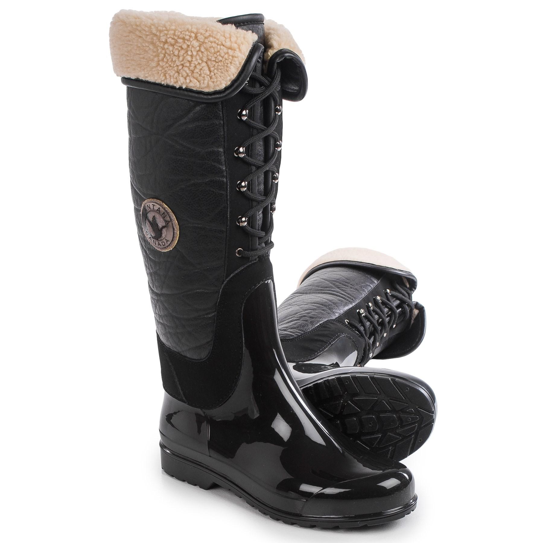 santana canada morella tall winter boots